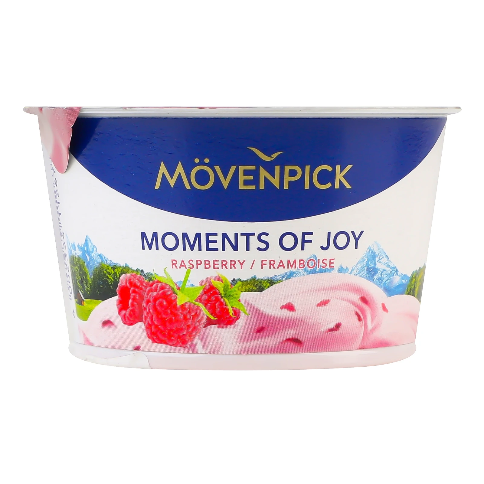 Йогурт Movenpick Raspberry 5% 100г Фото №:1
