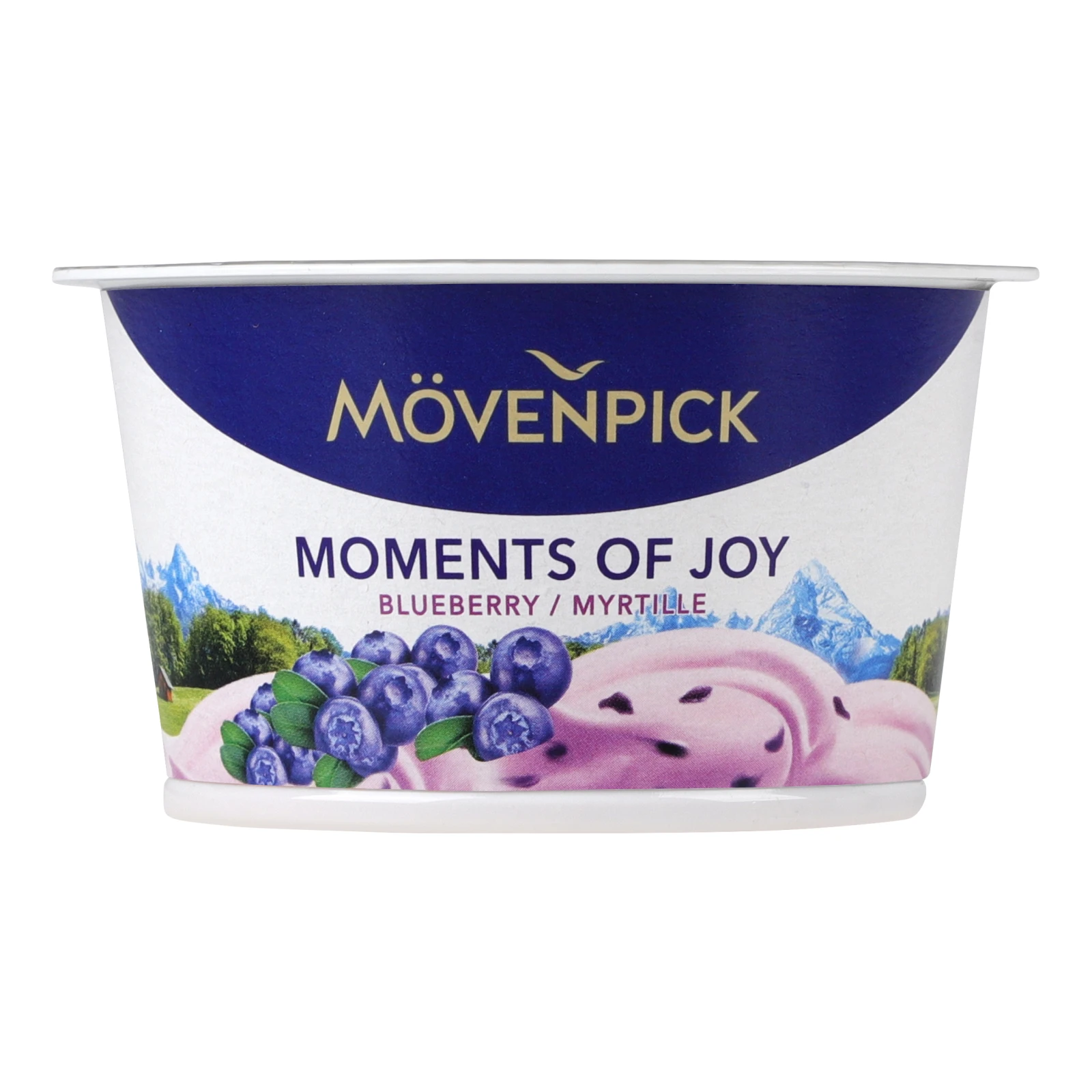 Йогурт Movenpick Moments of joy Blueberry 5% 100г Фото навігації №:1