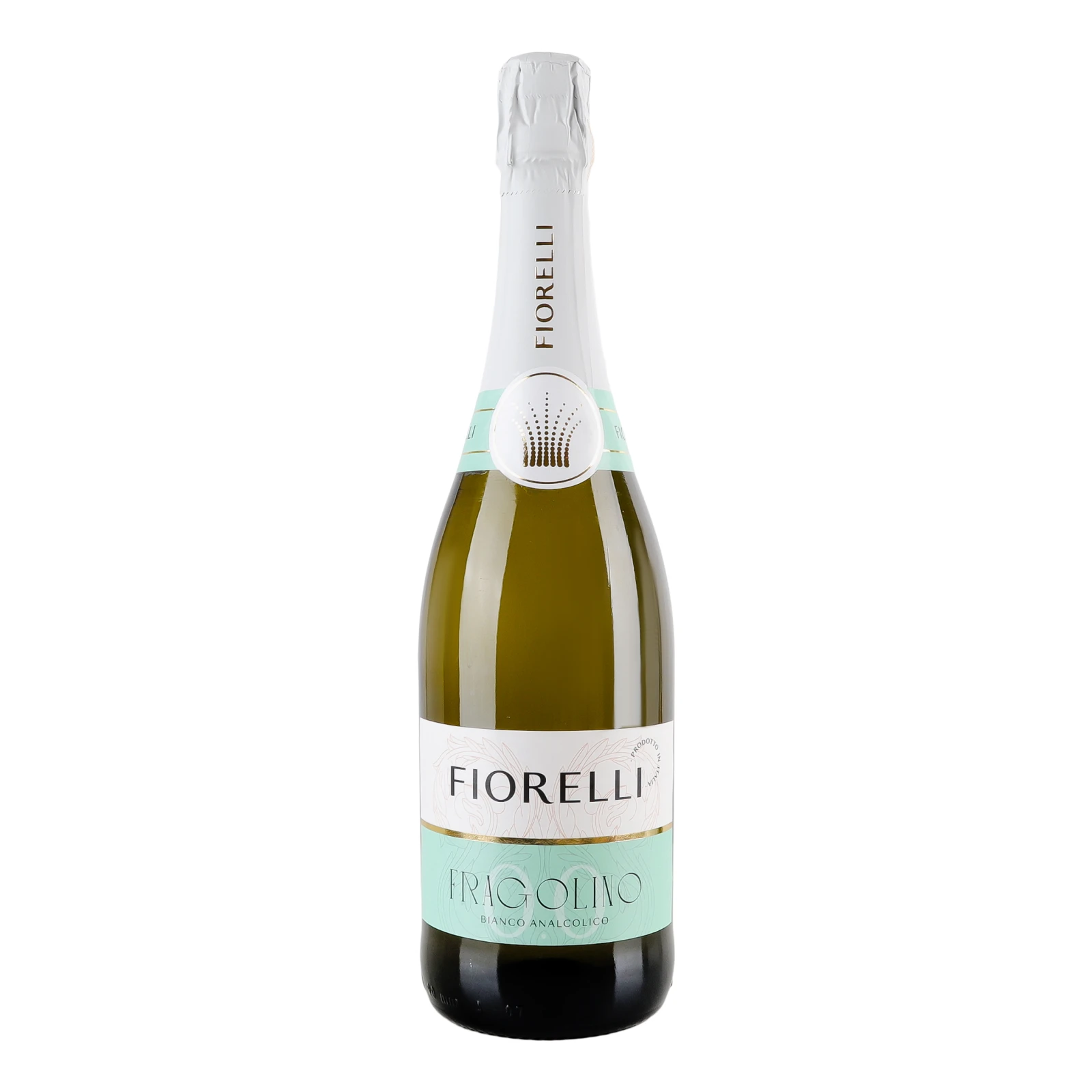 Напій ігристий Fiorelli Fragolino Bianco безалкогольний 0% 0.75л Фото №:1