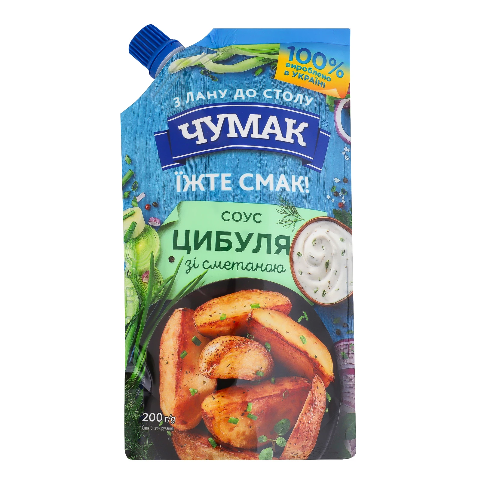 Соус Чумак Цибуля зі сметаною 200г Фото №:1