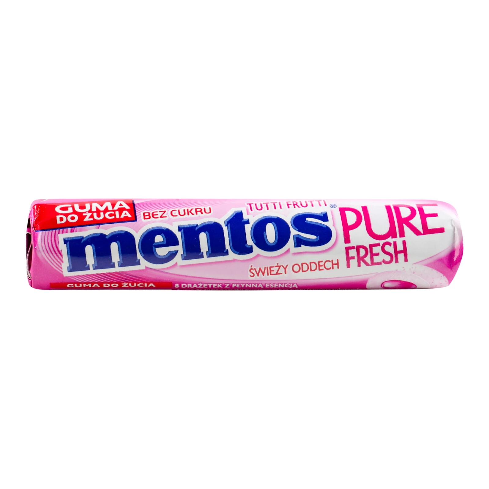 Гумка жувальна Mentos Pure fresh Тутті-фрутті 15.75г Фото №:1
