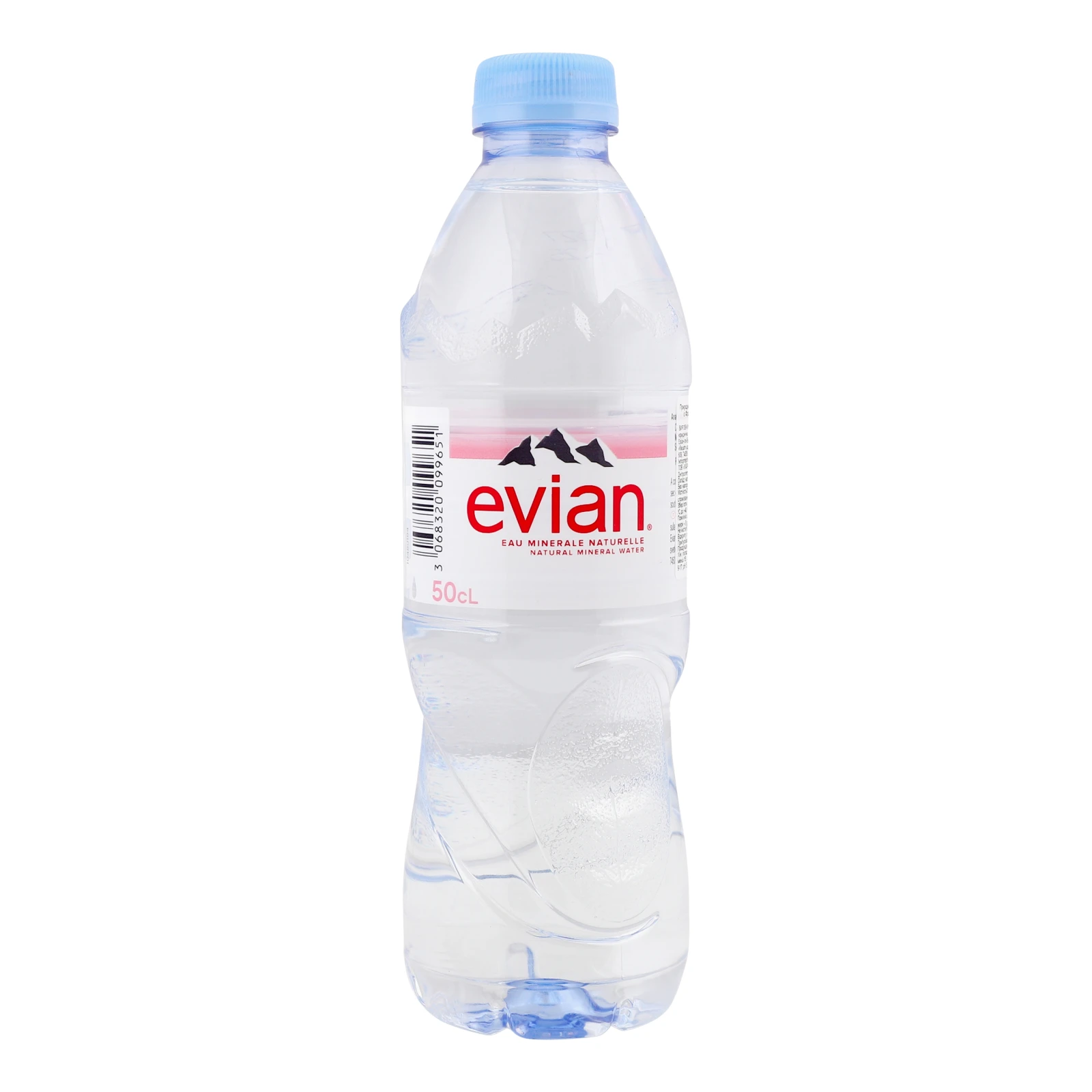Вода мінеральна Evian негазована 500мл Фото №:1