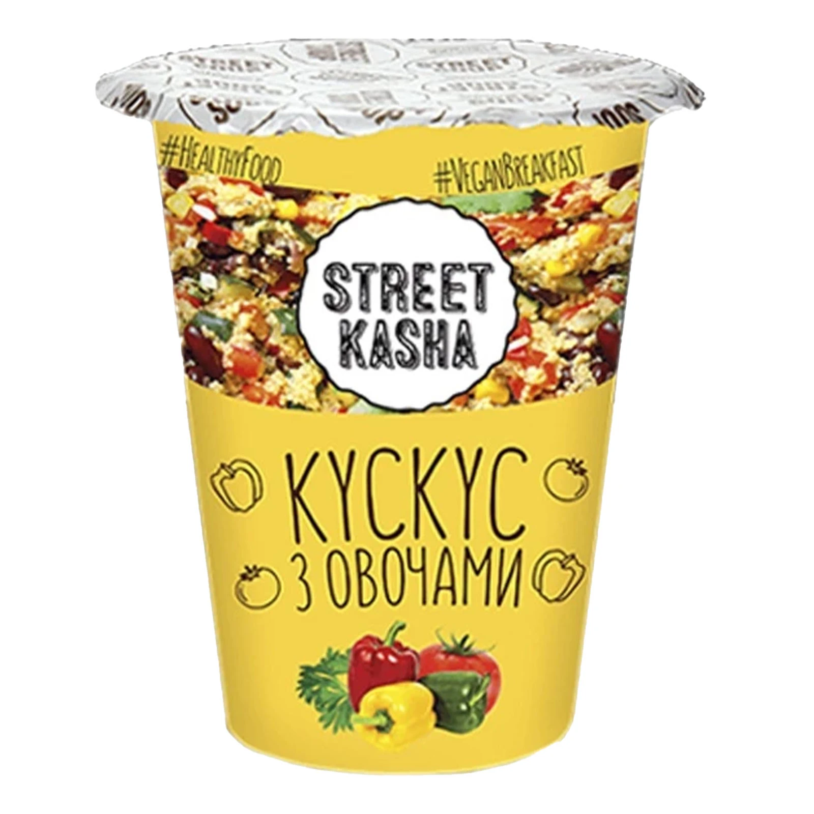 Каша Street kasha 50г кус-кус з овочами Фото навігації №:1