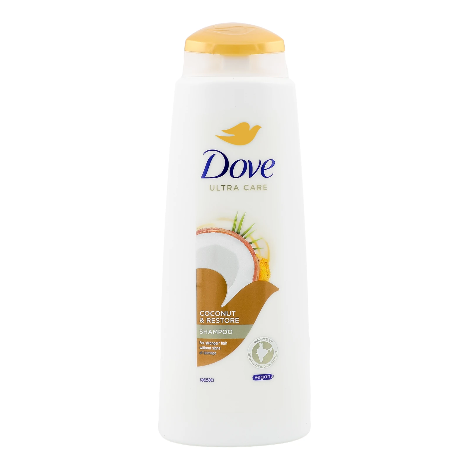 Шампунь Dove Utra Care Nourishing secrets Відновлення з куркумою і кокосовою олією 400мл