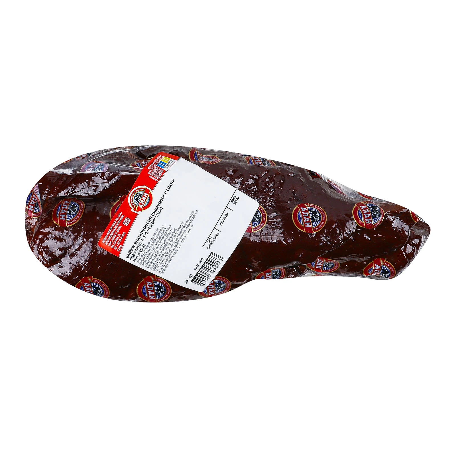 Шийка Алан закопчена на вишневих гілках копчено-варена вищий гатунок Фото №:2