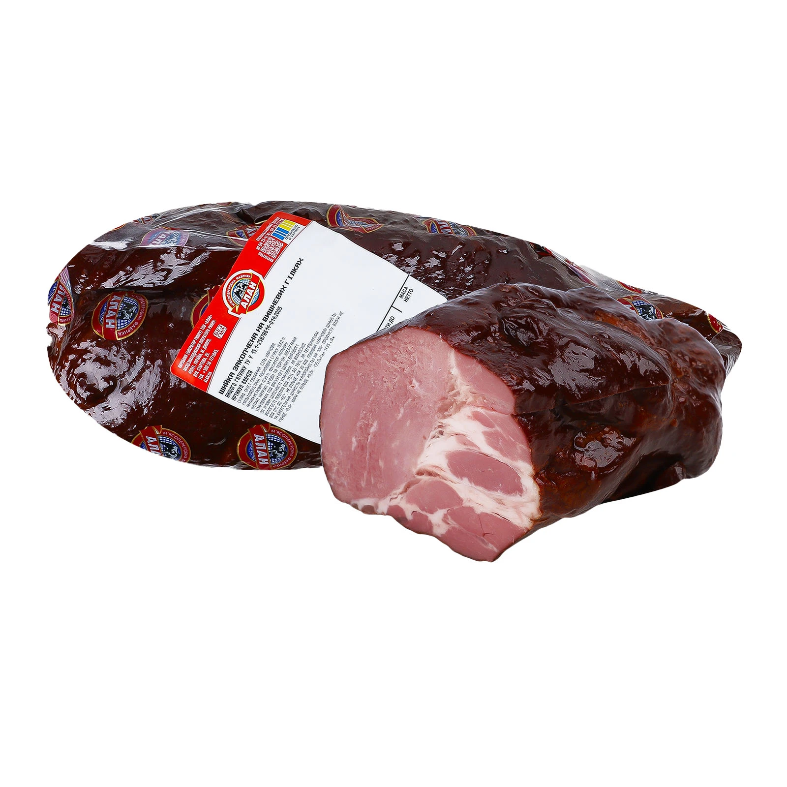 Шийка Алан закопчена на вишневих гілках копчено-варена вищий гатунок Фото №:1