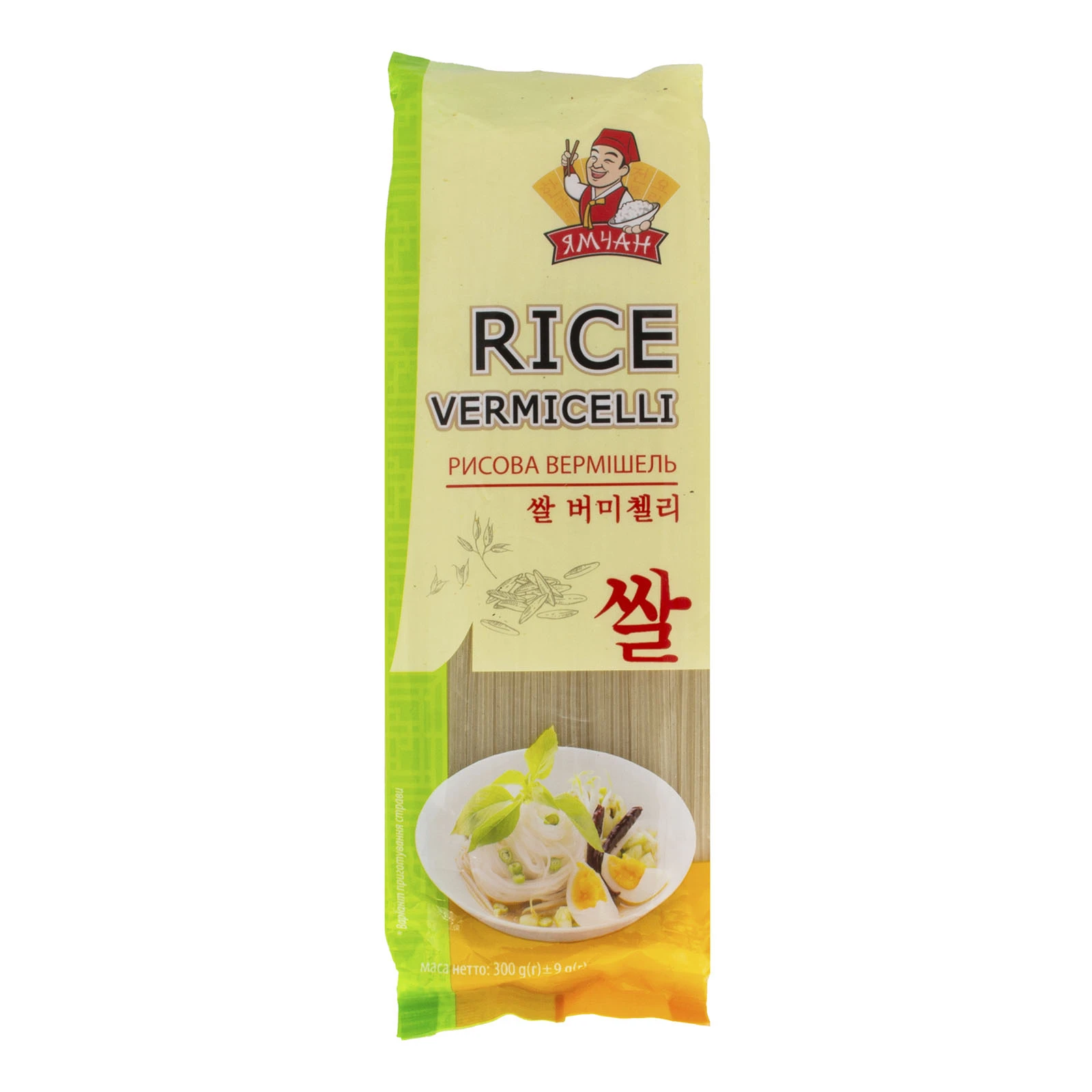 Локшина Ямчан Rice vermicelli рисова 300г Фото №:1