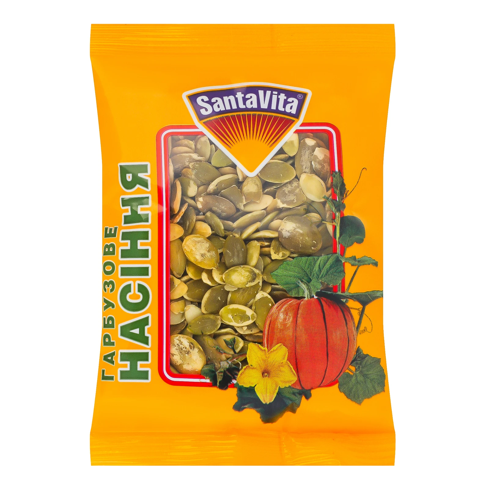 Насіння гарбуза Santa Vita ядра 125г Фото №:1