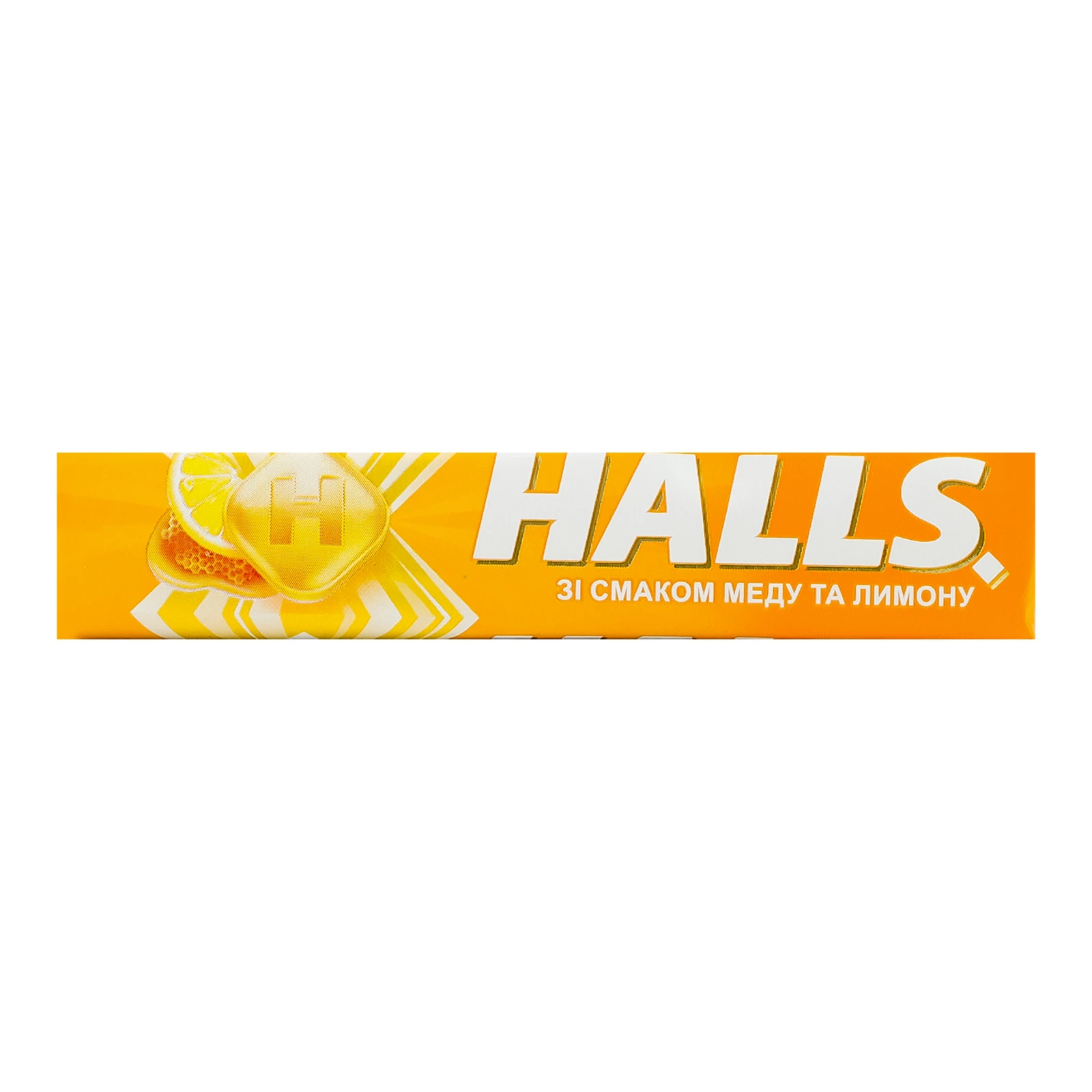 Льодяники Halls зі смаком меду та лимону 25.2г