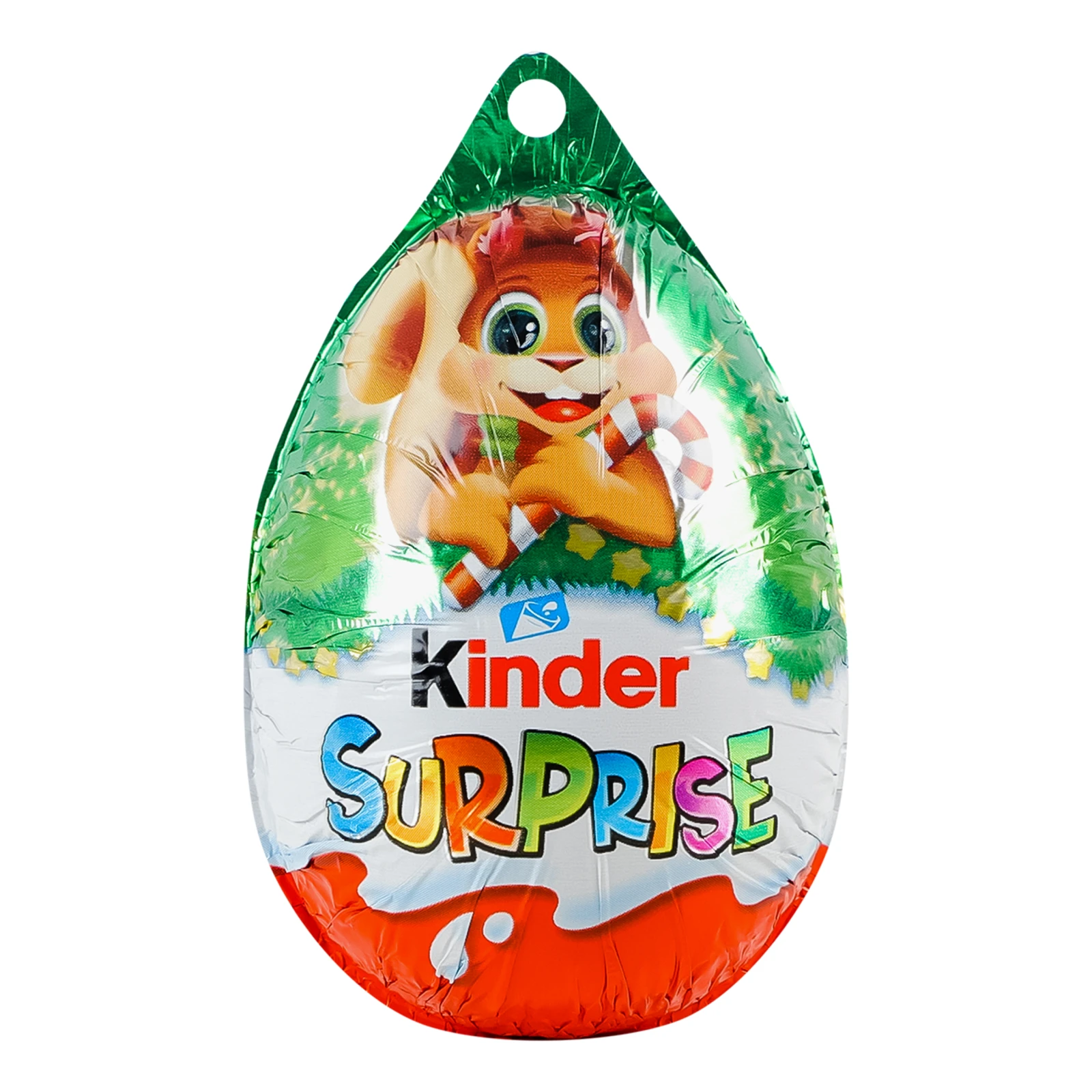 Яйце шоколадне Kinder Surprise Новорічний з іграшкою 20г Фото №:1