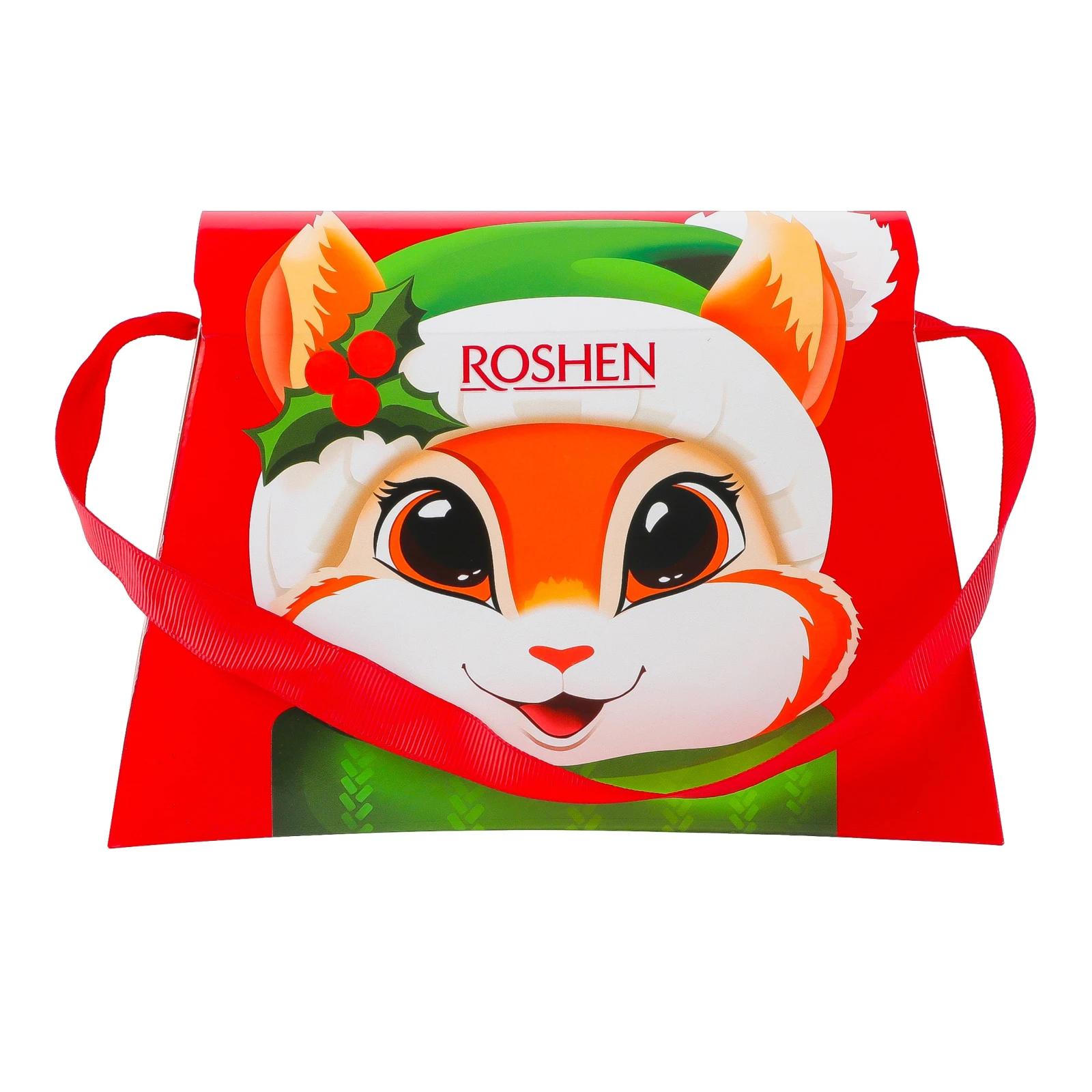 Набір кондитерських виробів Roshen подарунковий Новорічна сумочка 330г Фото №:2