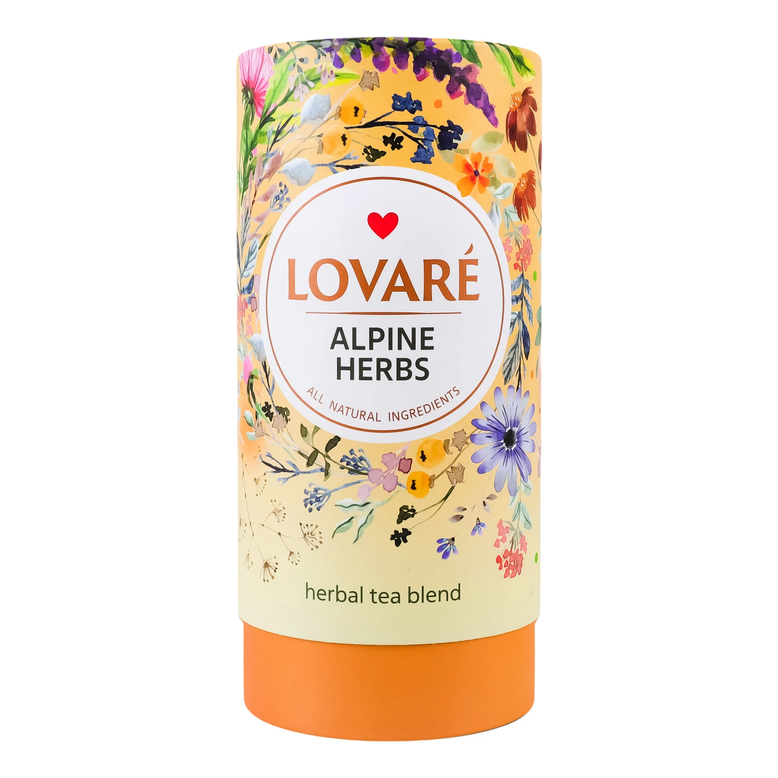 Бленд чаю Lovare Alpine herbs трав'яного з квітковим фруктовим і плодово-ягідним 80г Фото №:1