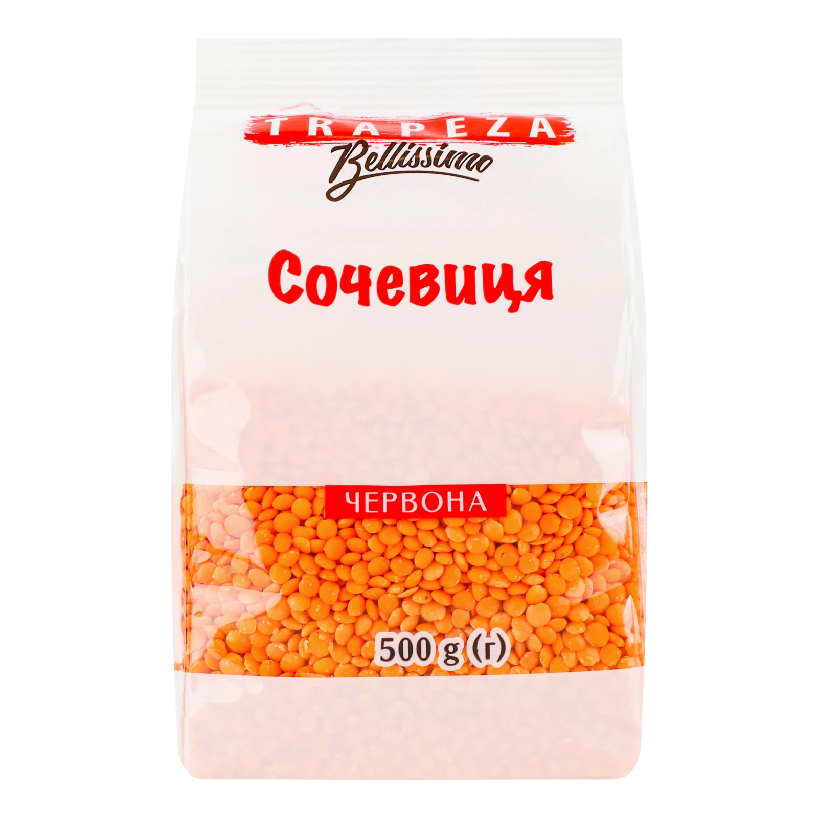 Сочевиця Trapeza Bellissimo червона 500г Фото №:1