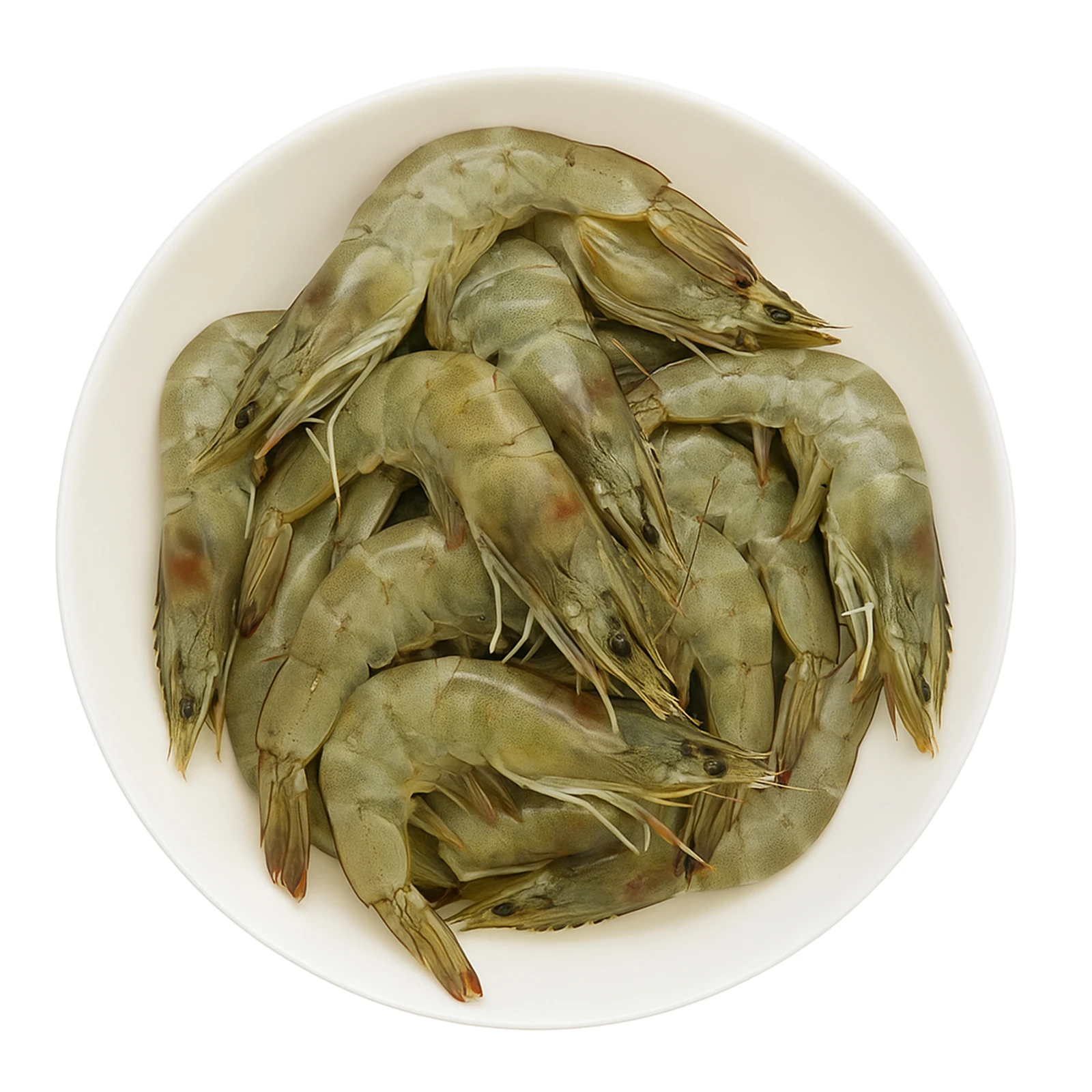 Креветки Королівські 70/80 в панцирі з головою сиро-морожені Фото №:1