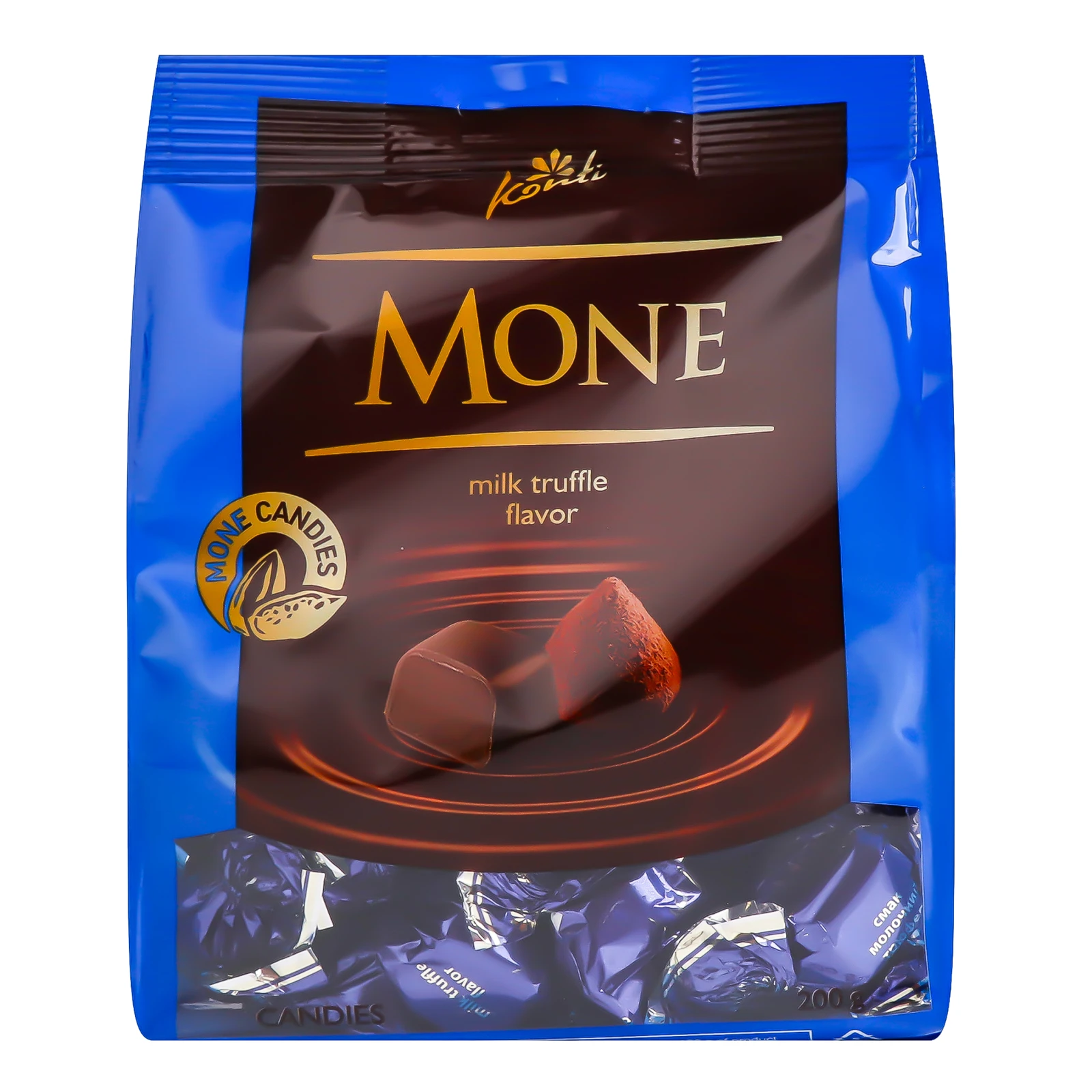 Цукерки Konti Mone зі смаком молочного трюфеля 200г Фото №:1