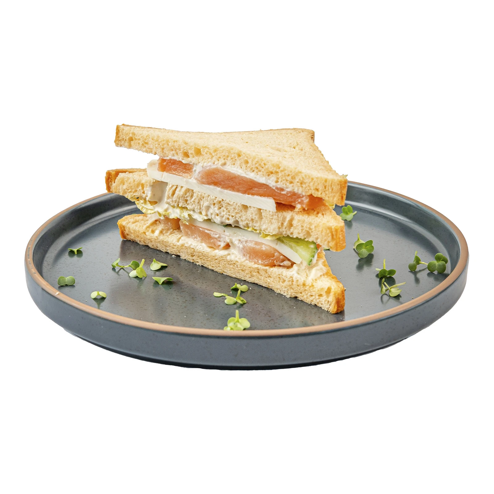 Клаб-сендвіч з лососем 130г Фото №:1