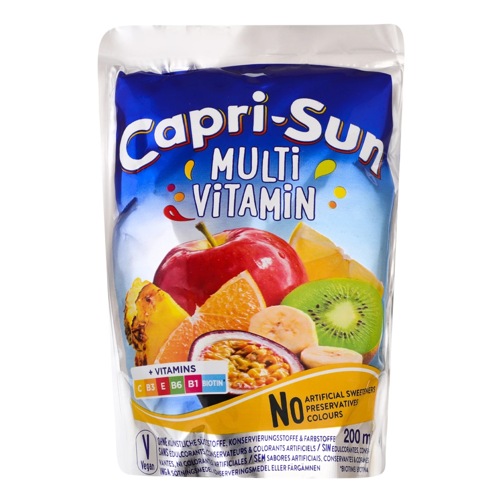 Напій Capri-Sun соковмісний Multi Vitamin 200мл Фото №:1