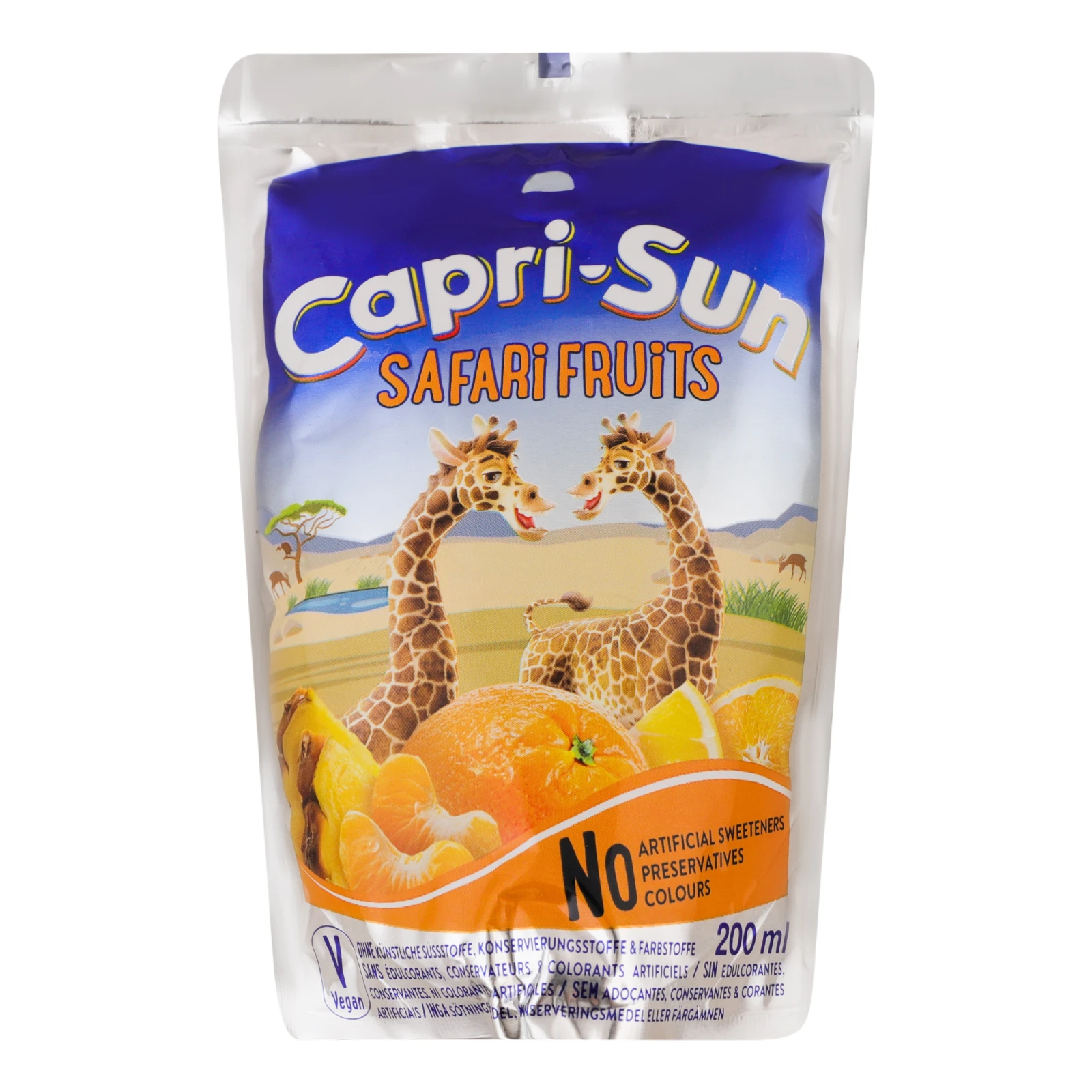 Напій Capri-Sun соковмісний Safari fruits 200мл Фото №:1