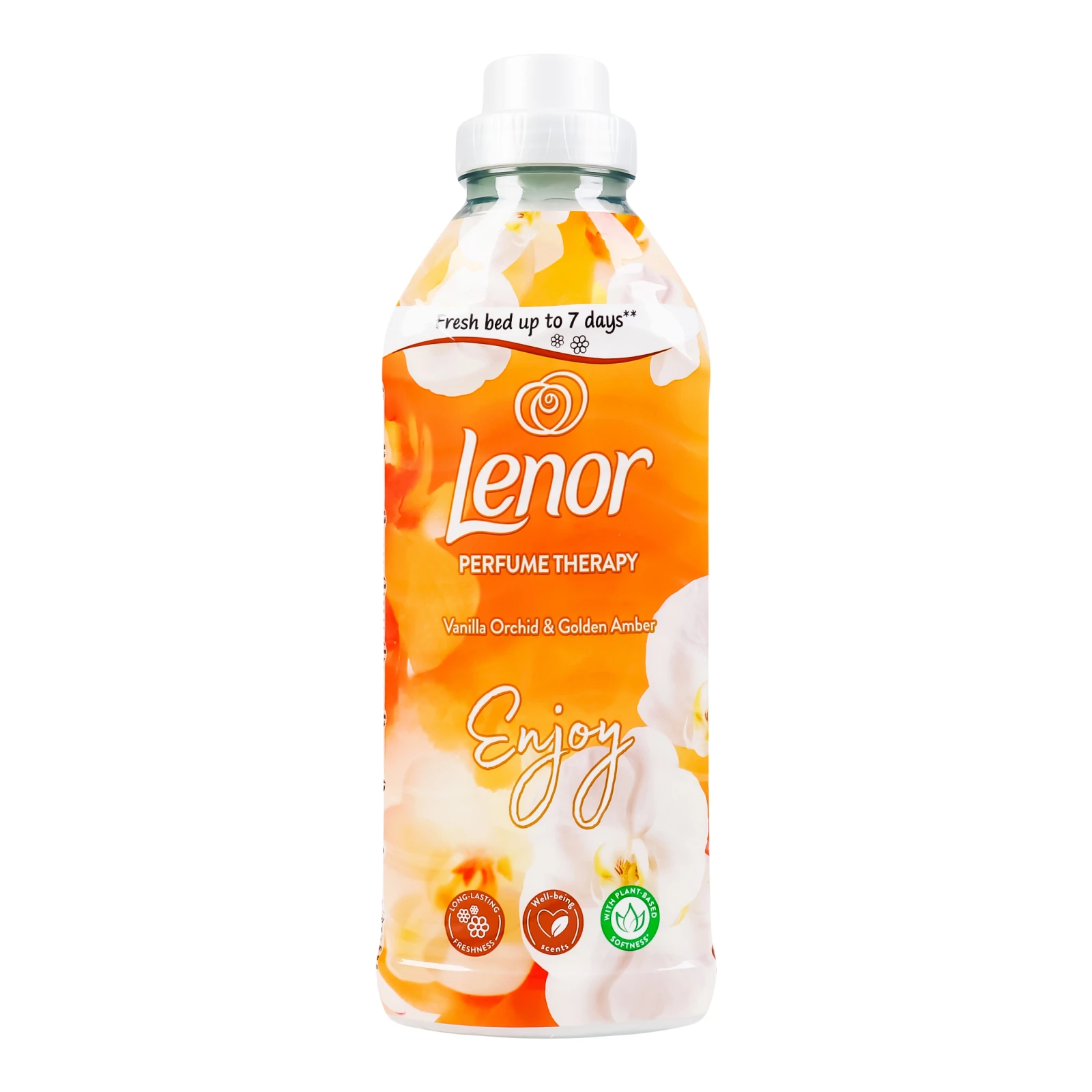 Кондиціонер для білизни Lenor Enjoy Vanilla Orchids&Golden Amber 700мл Фото №:1