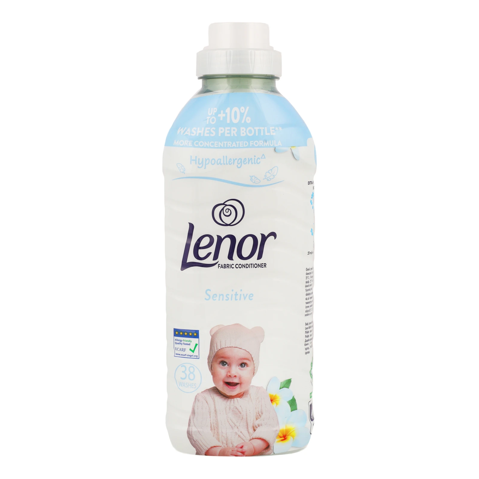 Кондиціонер для білизни Lenor Sensitive гіпоалергенний 850мл Фото №:1