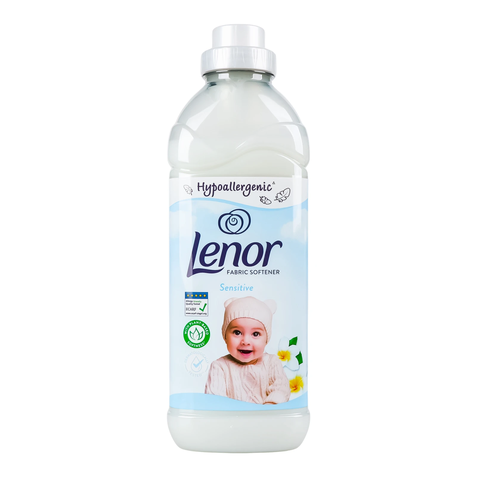 Кондиціонер для білизни Lenor Sensitive гіпоалергенний 850мл Фото №:1