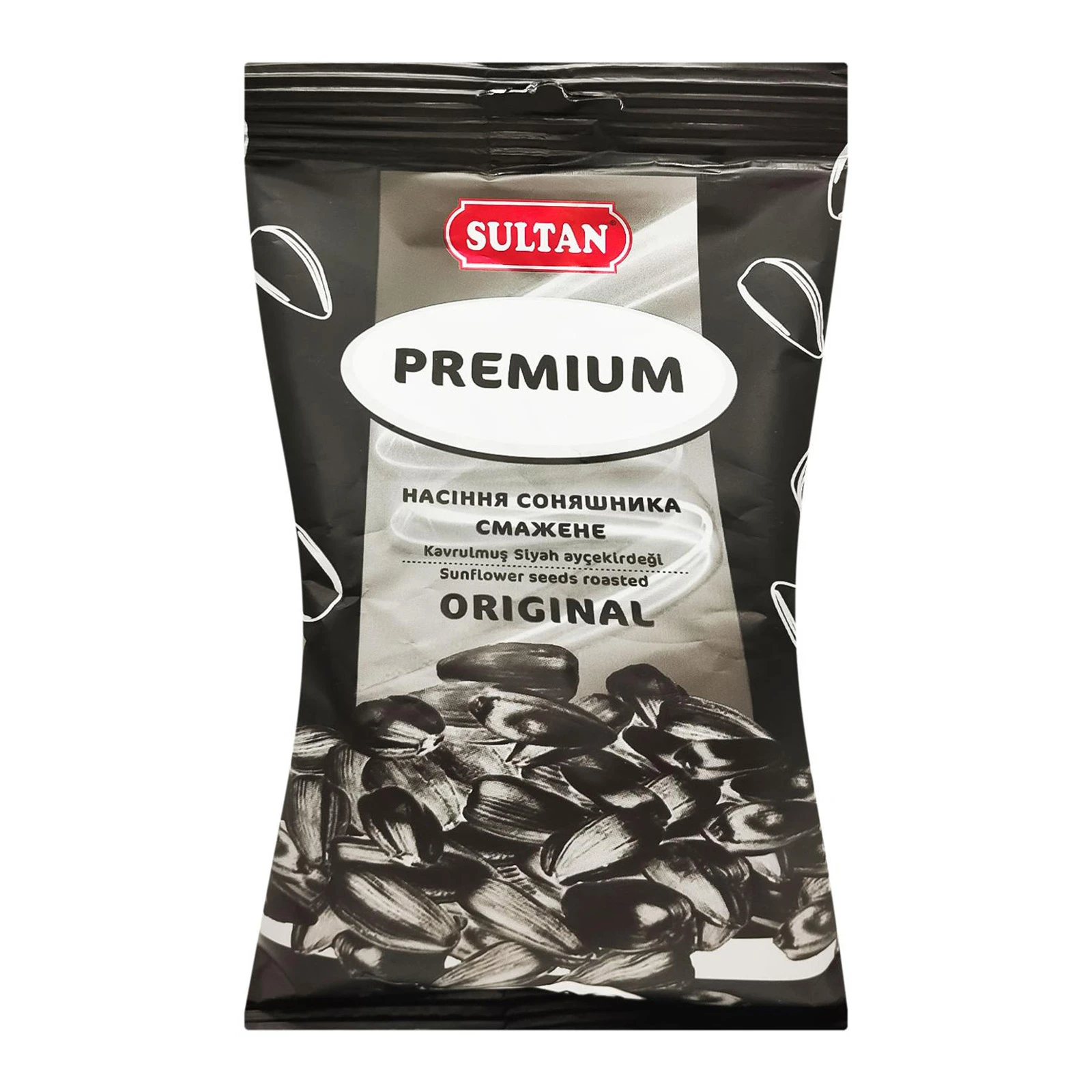 Насіння соняшника Sultan Premium смажене 120г Фото №:1