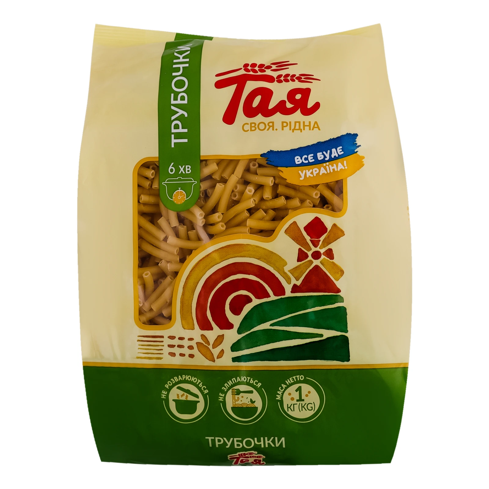 Макаронні вироби Тая Трубочки 1кг Фото №:1