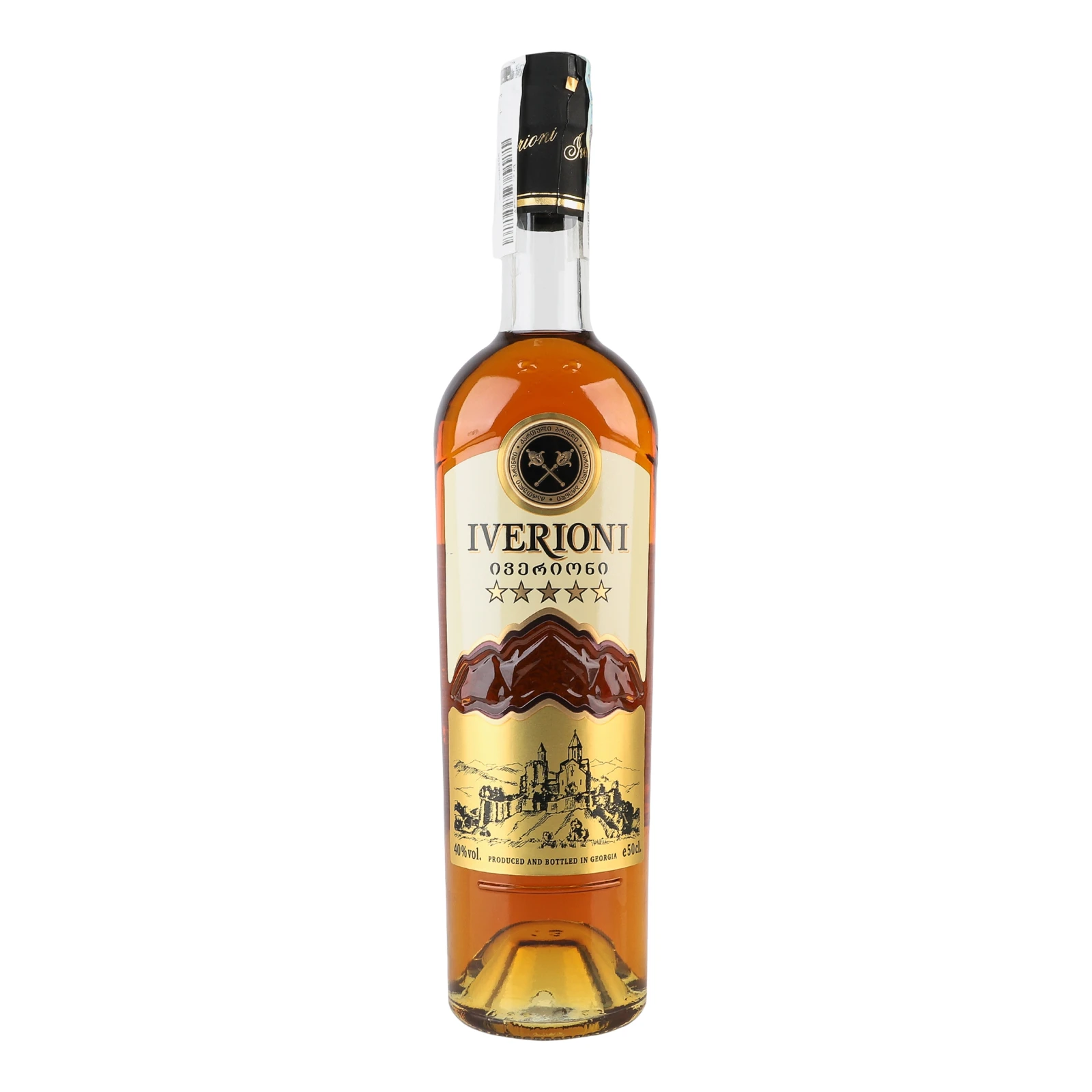 Напій алкогольний Iverioni 0,5л 40% 5 зірок