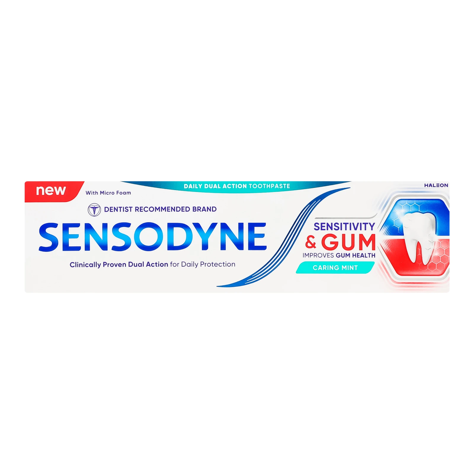 Паста зубна Sensodyne Sensitivity&Gum Caring mint 75мл Фото навігації №:1
