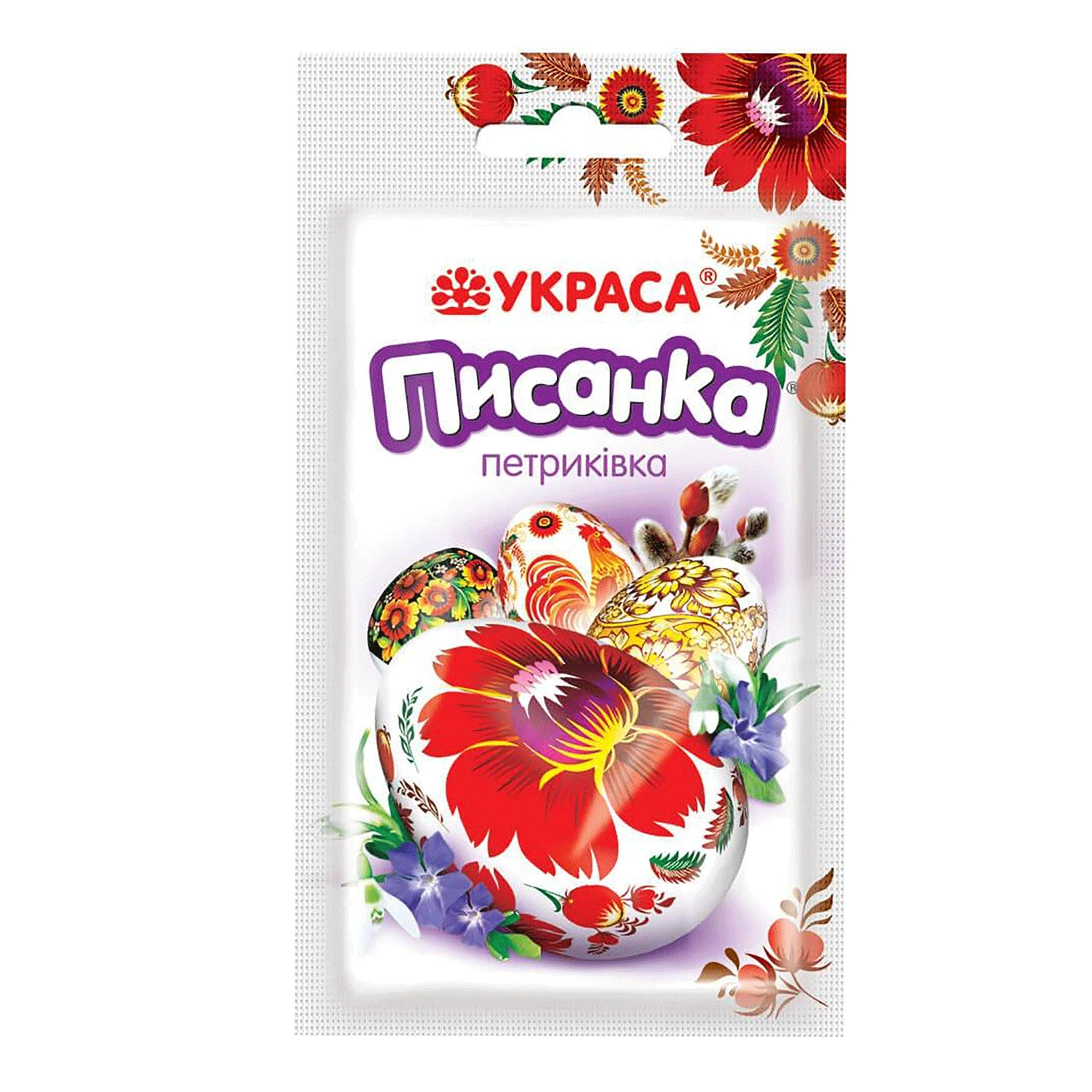 Набір Украса Писанка Петриківка Фото №:1
