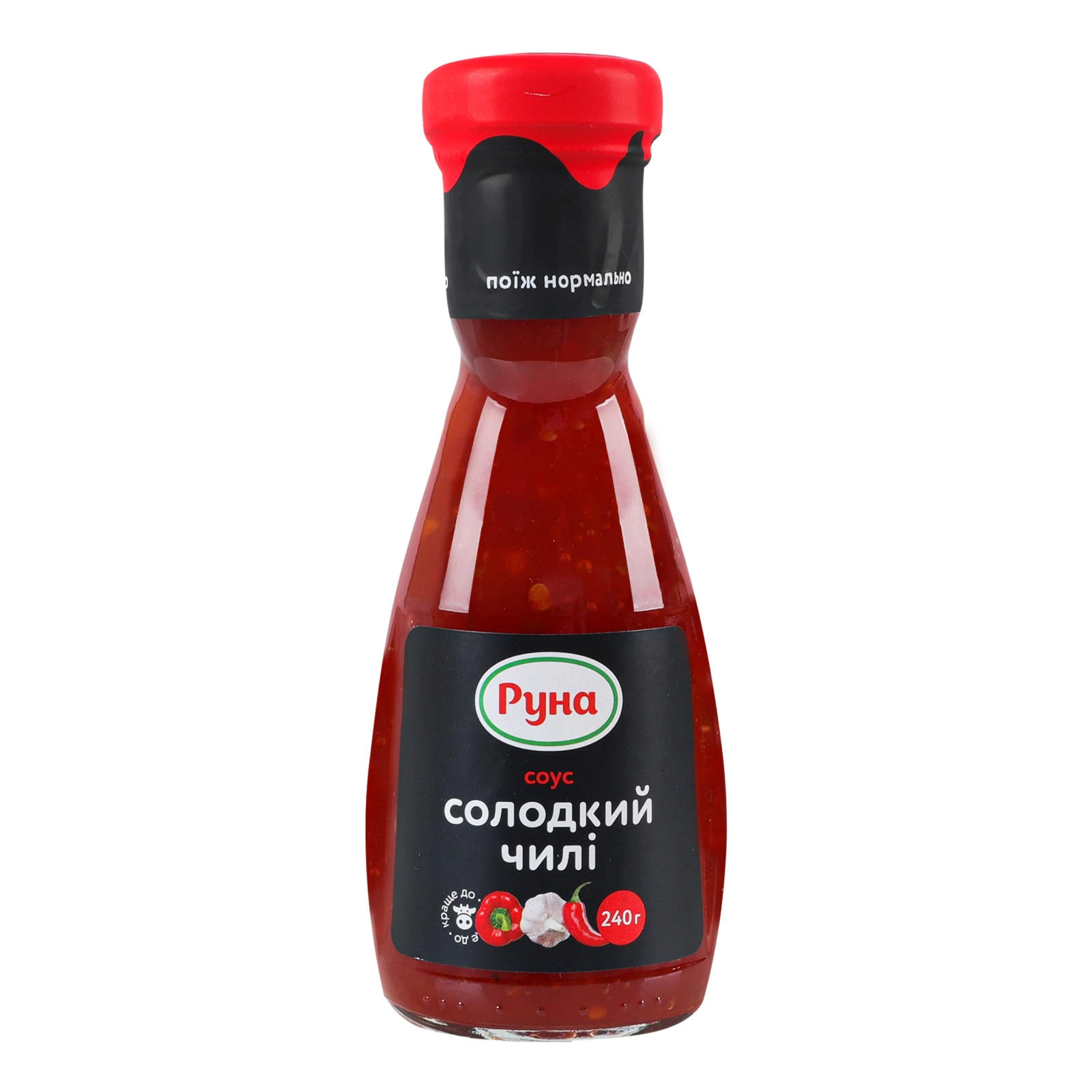 Соус Руна Солодкий чилі стерилізований 240г Фото №:1