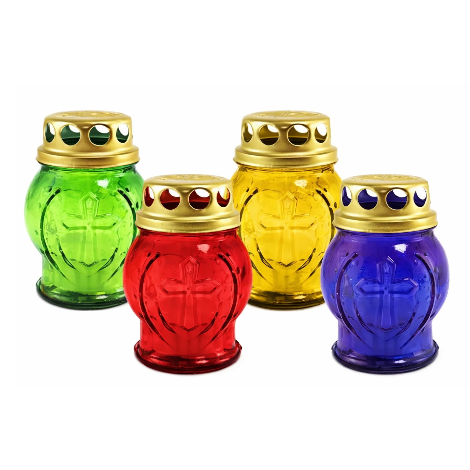 Лампадка маленька асорті скло