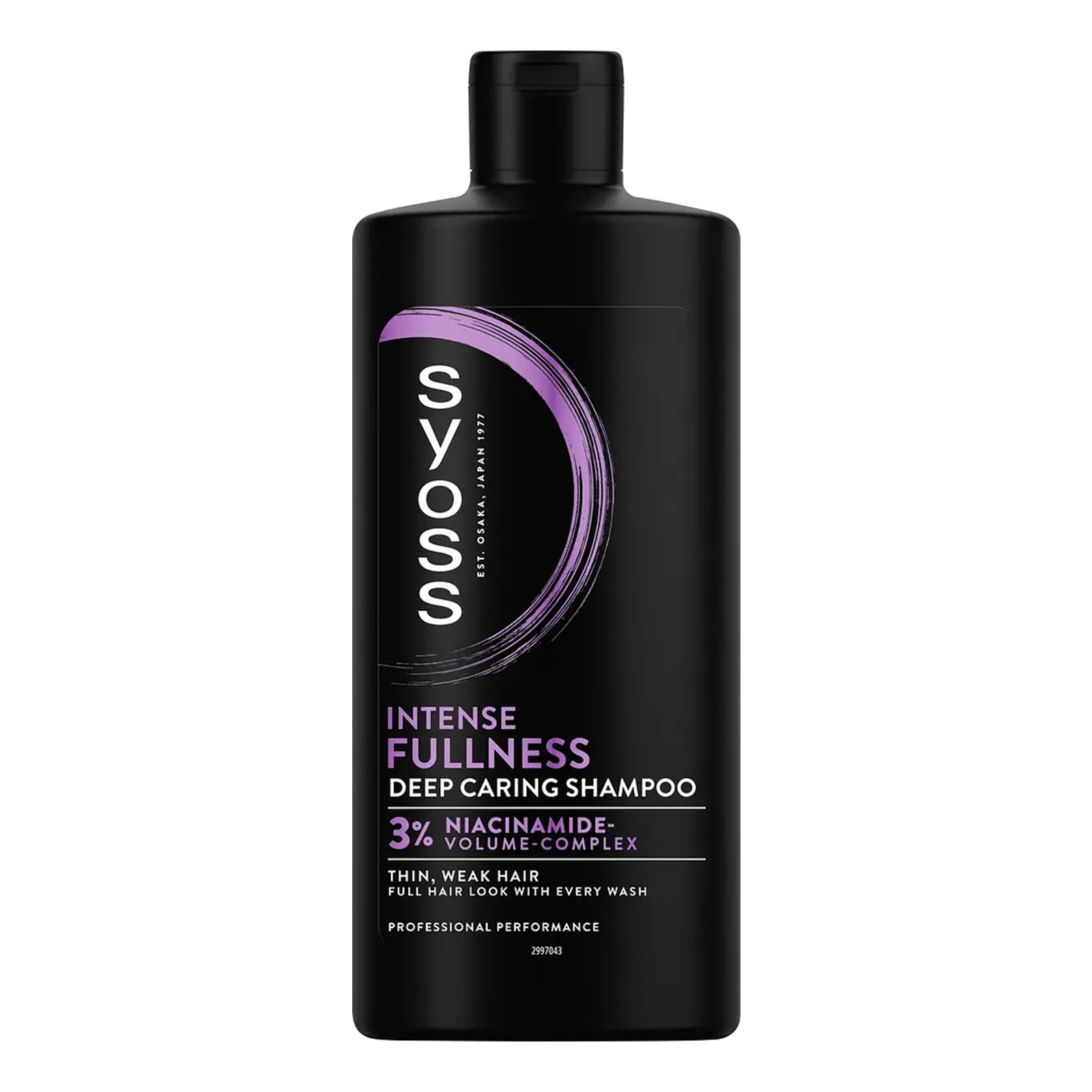 Шампунь Syoss Full hair 5 для тонкого волосся без об'єму 440мл Фото №:1