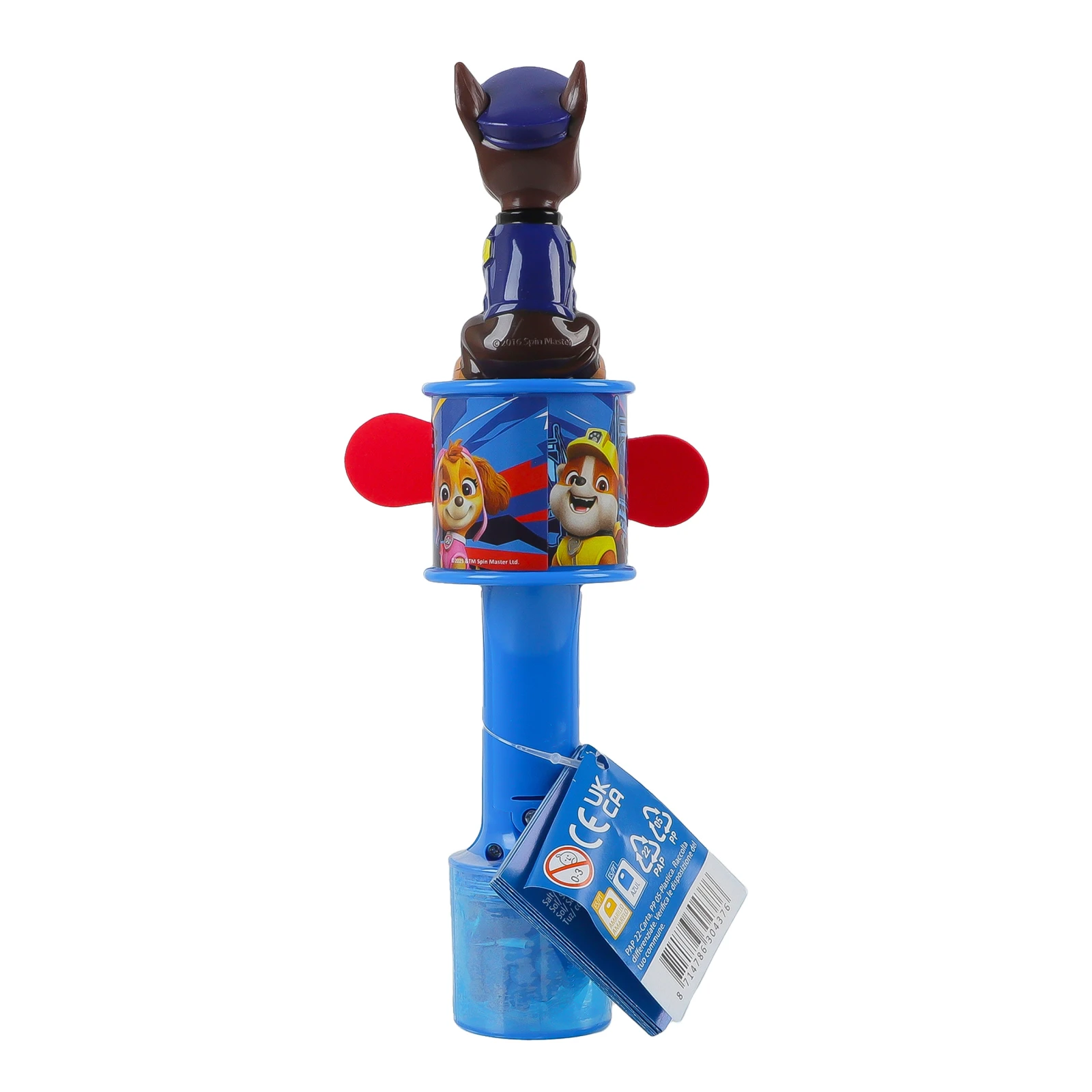 Набір іграшка+цукерки BIP Holland Cool Fan Paw patrol Пропелер ручний 6г Фото №:2