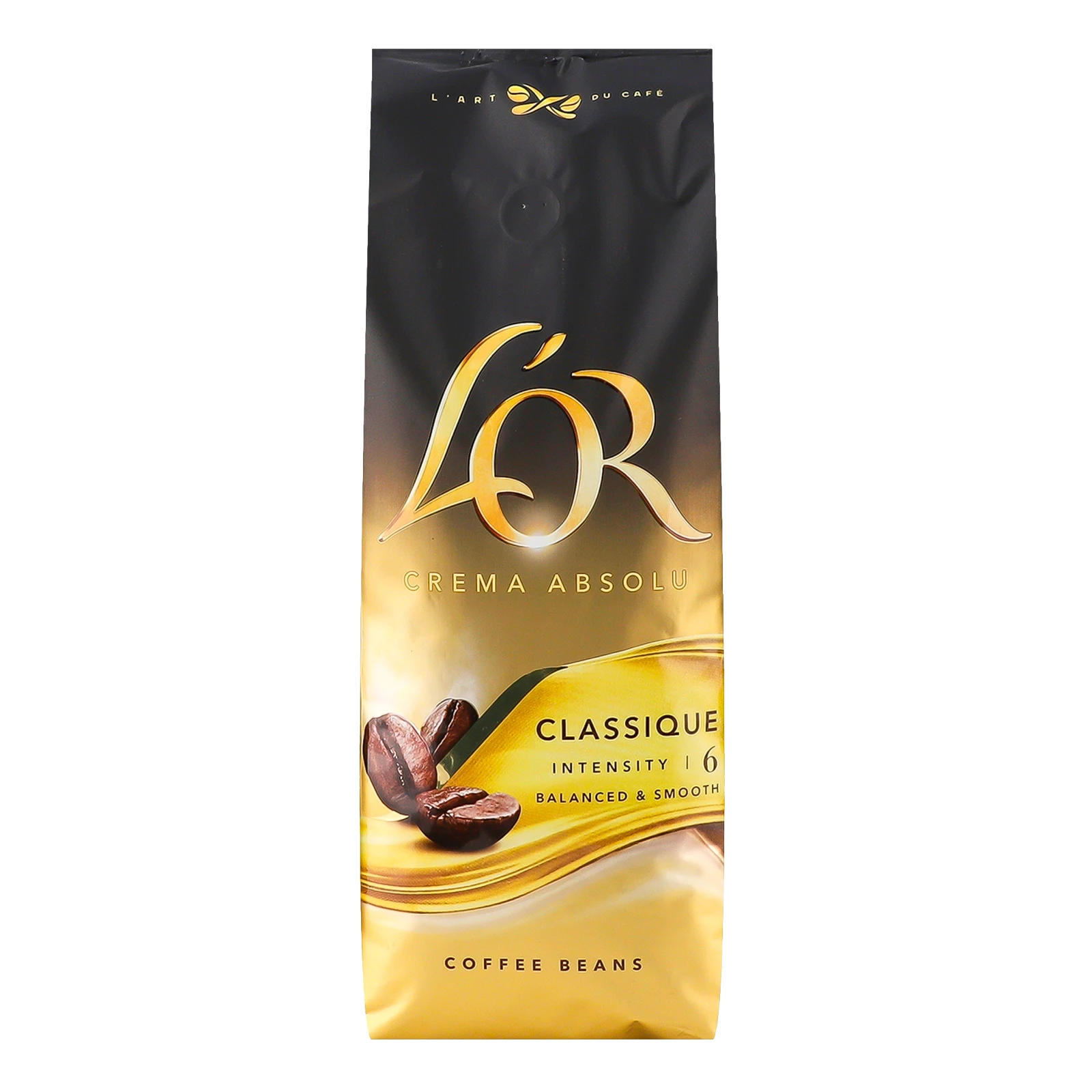 Кава L'OR Сrema Absolu Classique натуральна смажена в зернах 1кг Фото №:1