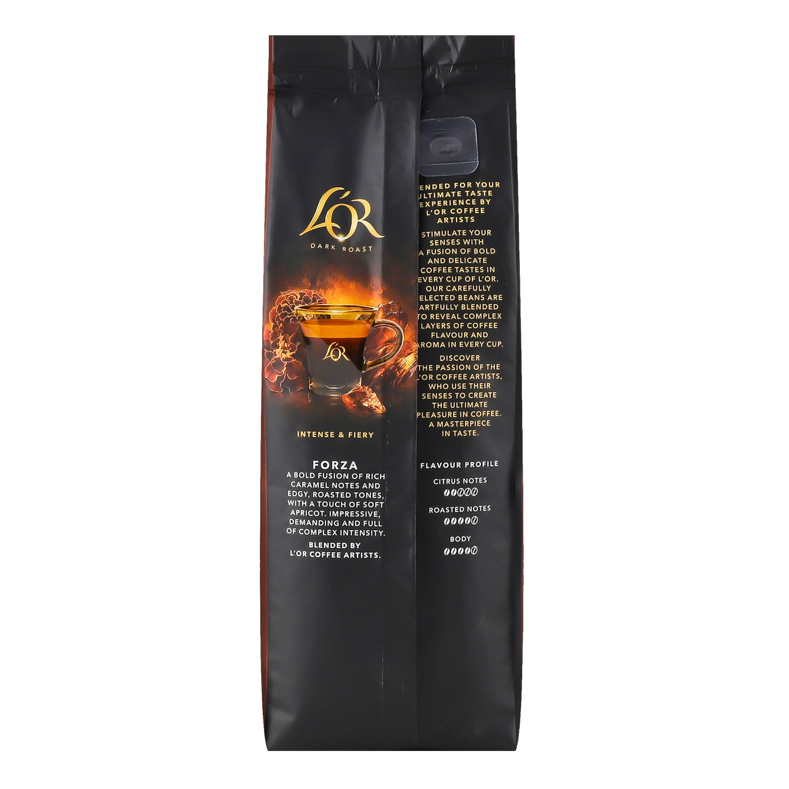 Кава L’OR Dark Roast Forza натуральна смажена мелена 250г Фото №:2