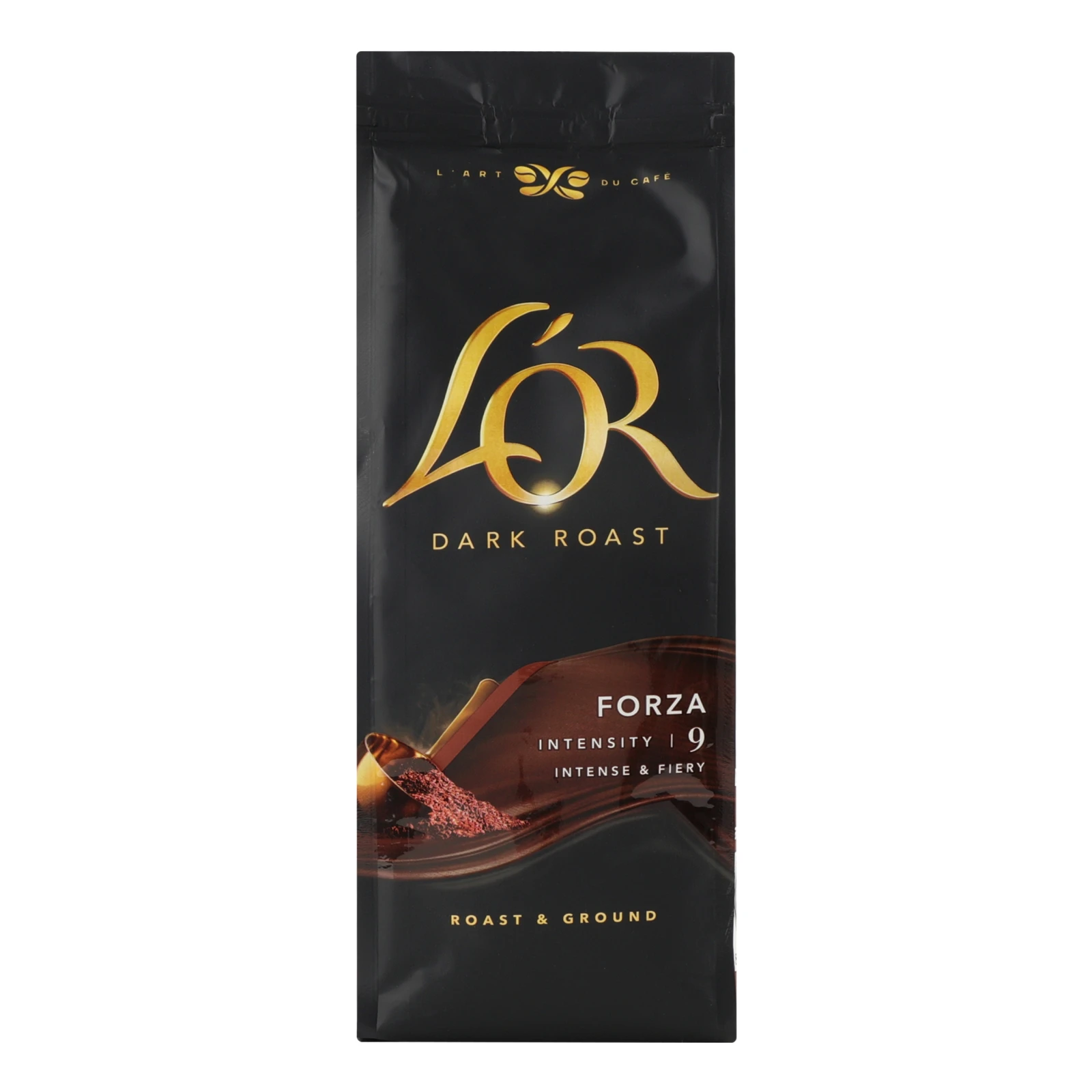 Кава L’OR Dark Roast Forza натуральна смажена мелена 250г Фото №:1