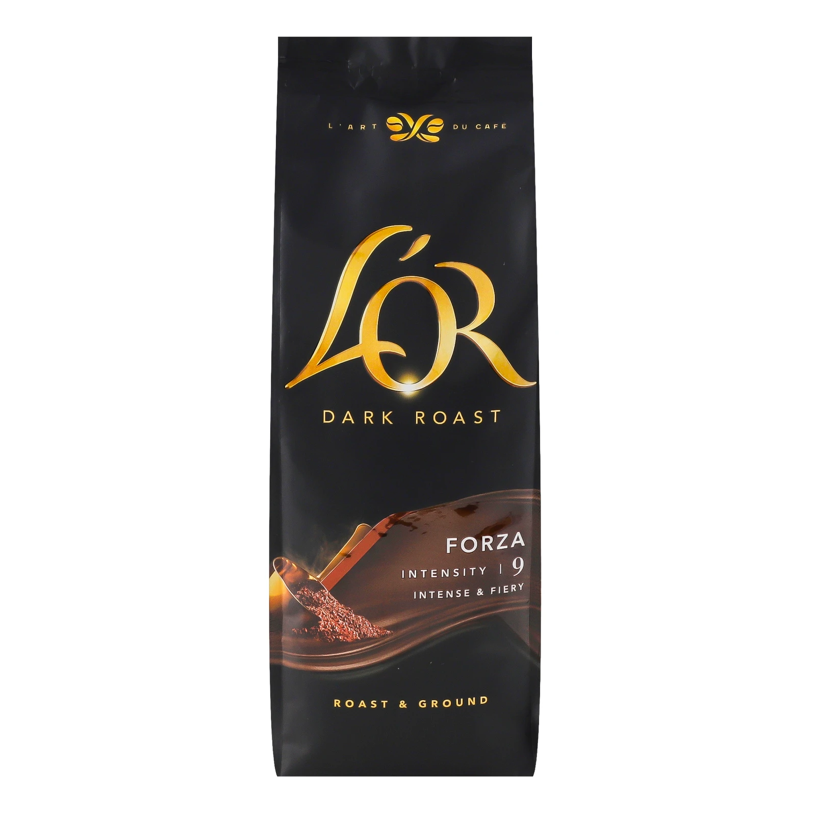 Кава L’OR Dark Roast Forza натуральна смажена мелена 250г Фото №:1