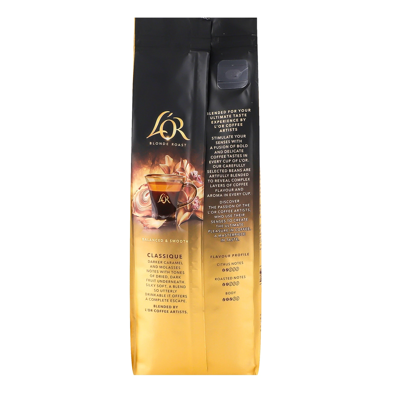 Кава L'OR Blonde Roast Classique натуральна смажена мелена 250г фото 2