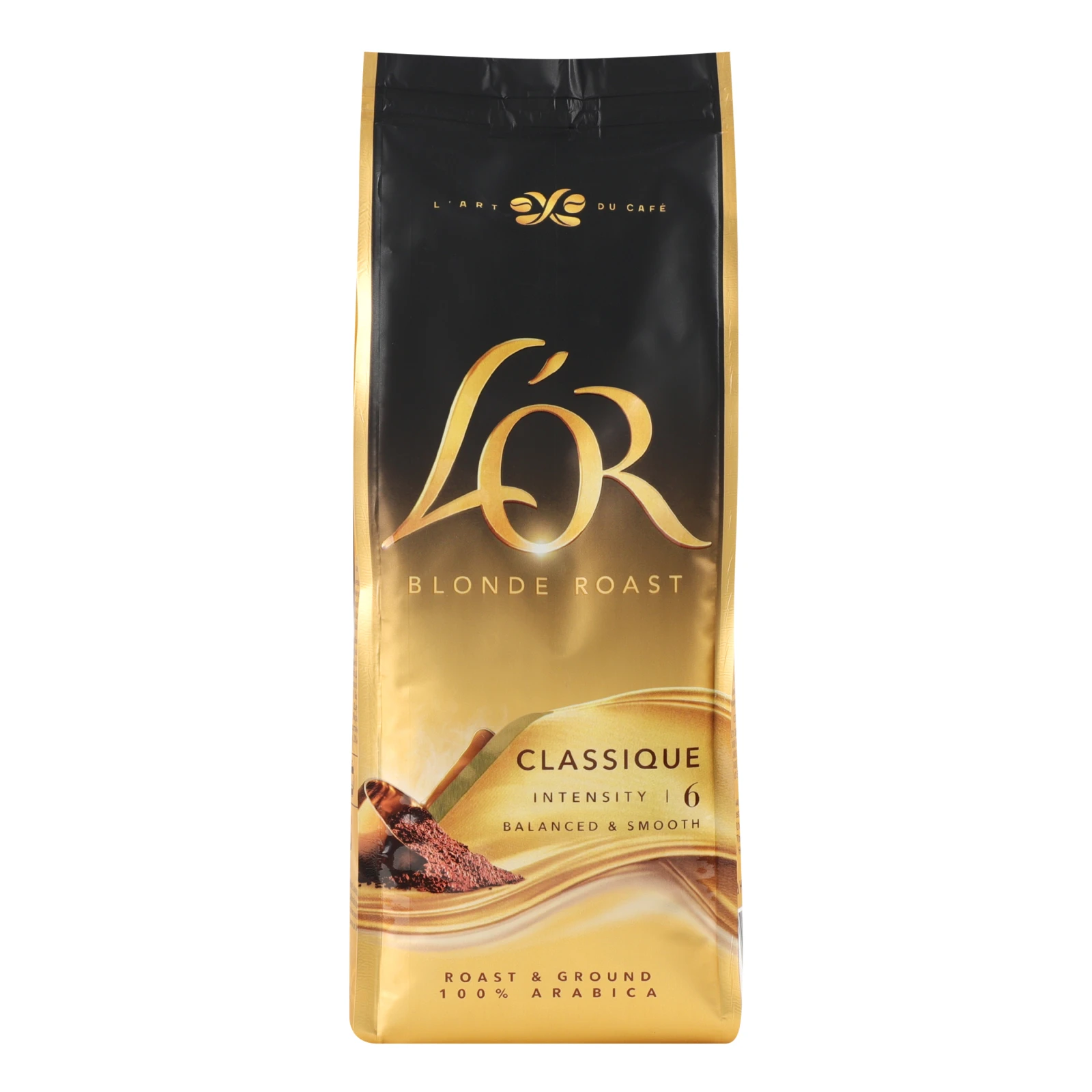 Кава L'OR Blonde Roast Classique натуральна смажена мелена 250г Фото №:1