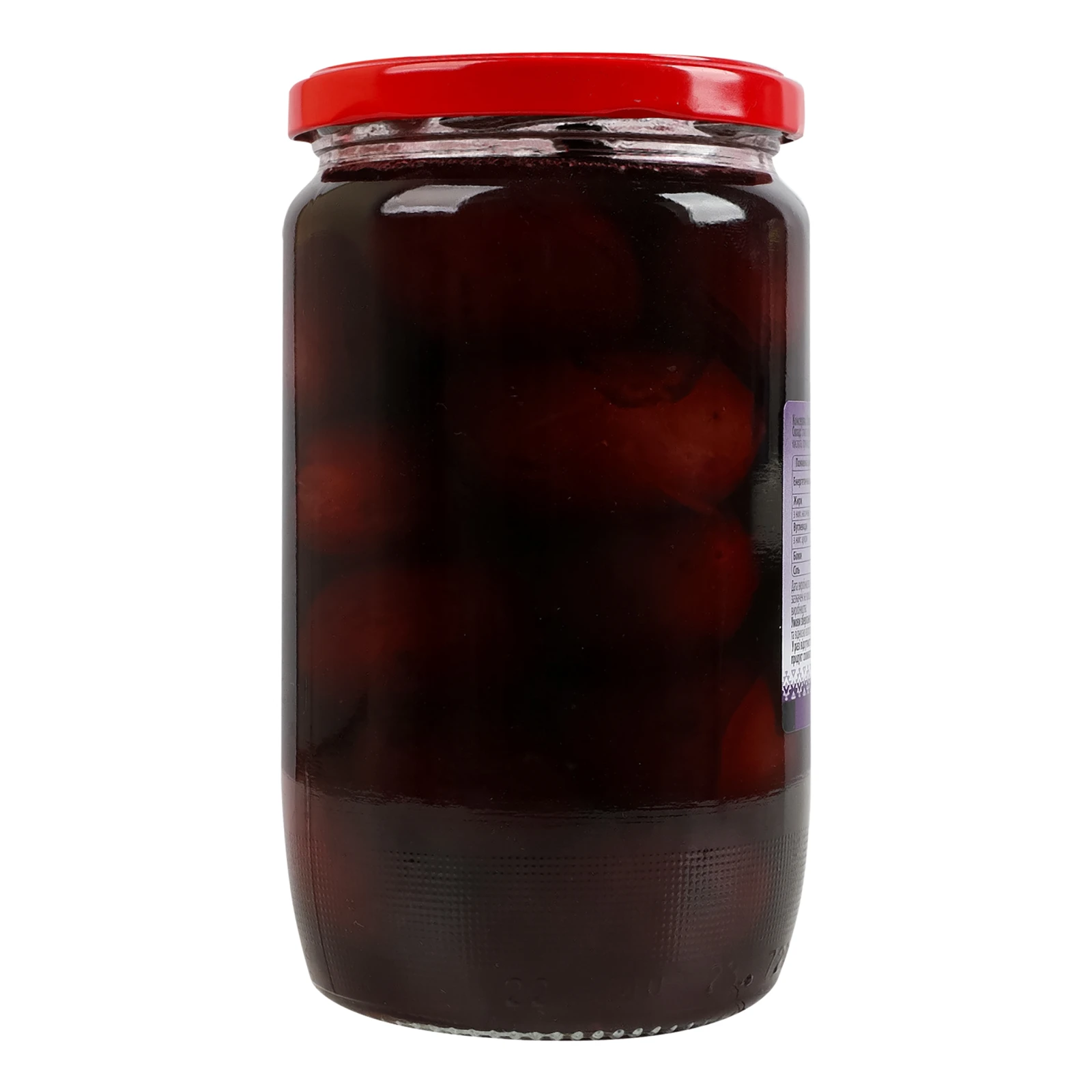 Слива Хуторок маринована стерилізована 770г Фото №:2