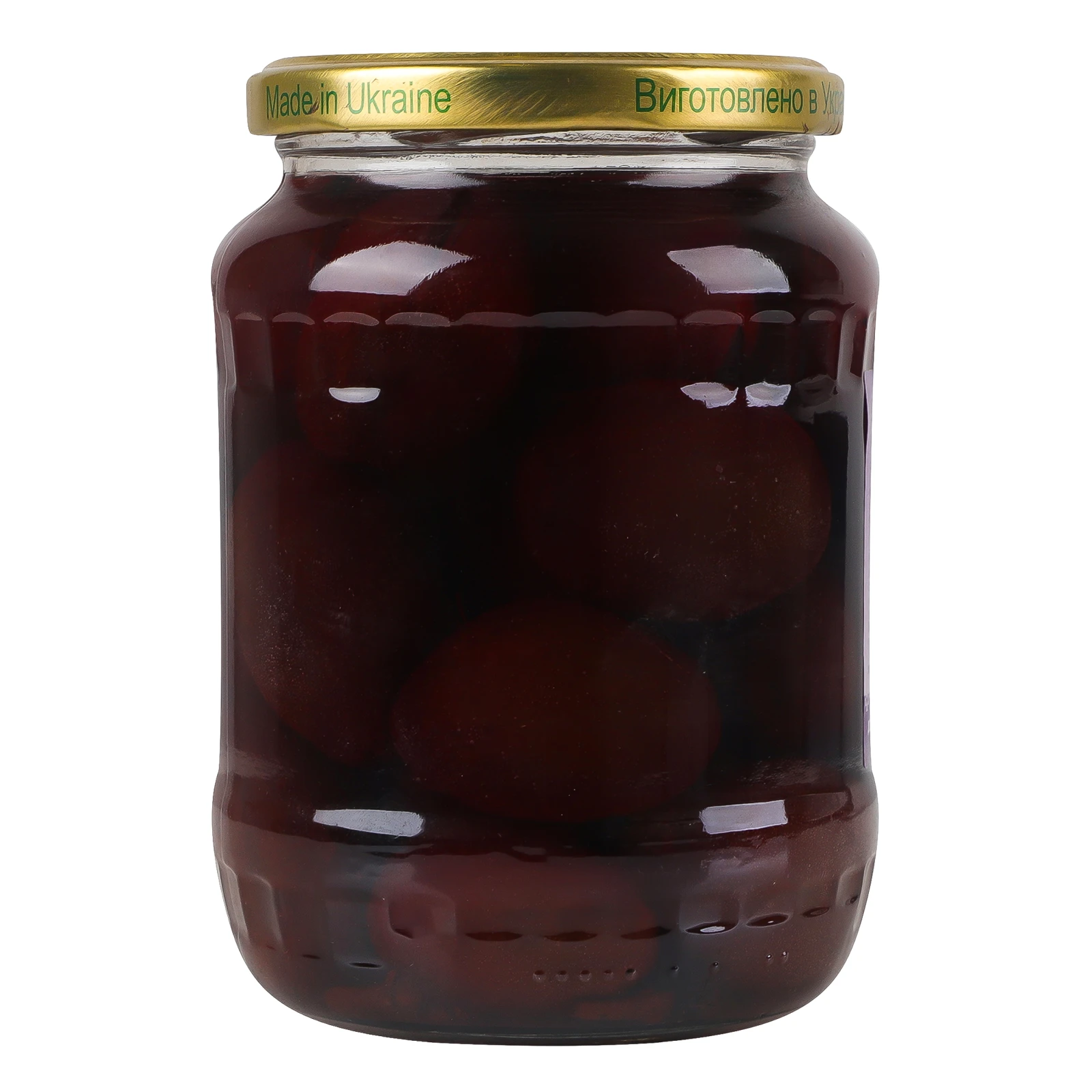 Слива Хуторок маринована стерилізована 770г Фото №:2