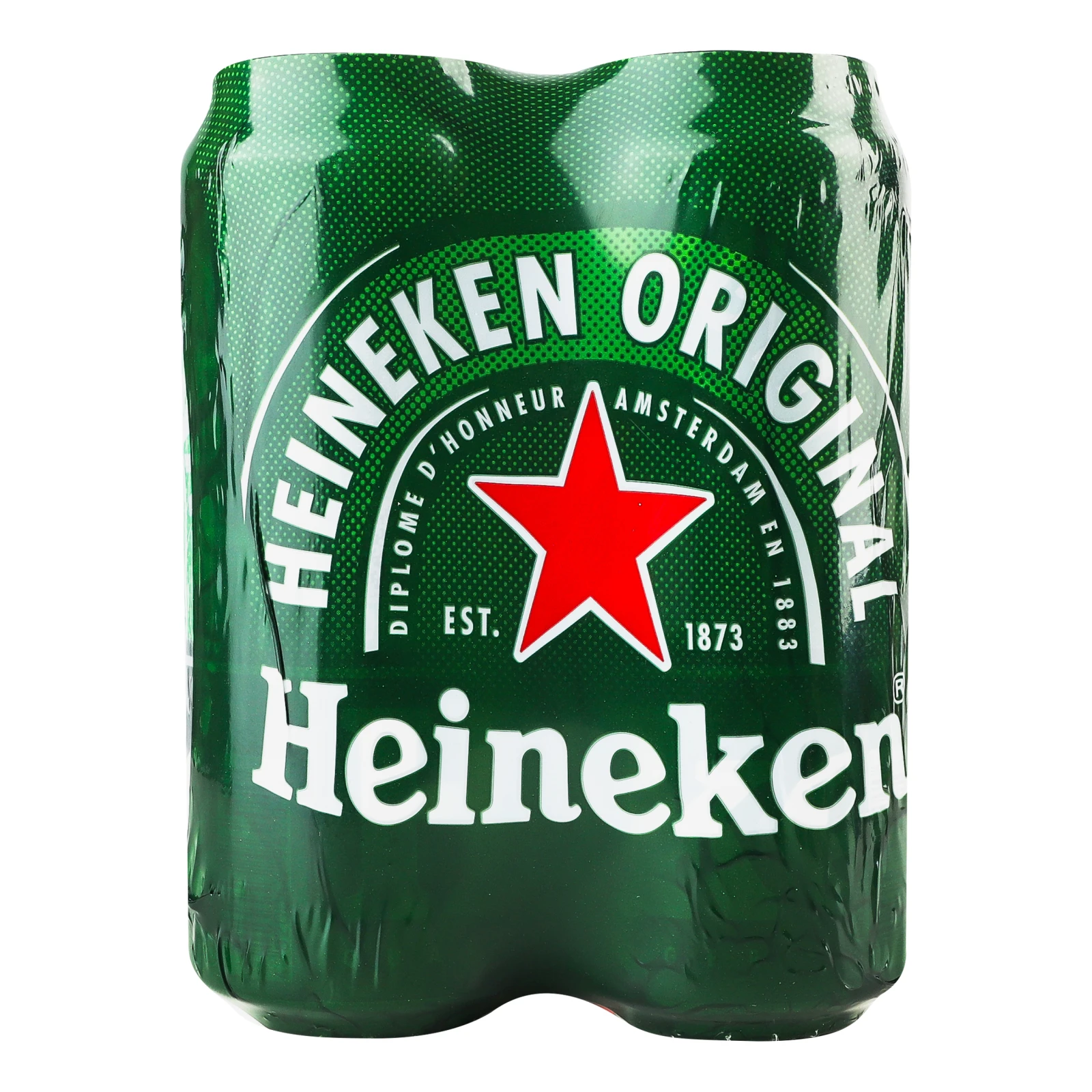 Пиво Heineken Original світле фільтроване пастеризоване 5% 4*500мл/уп Фото №:2