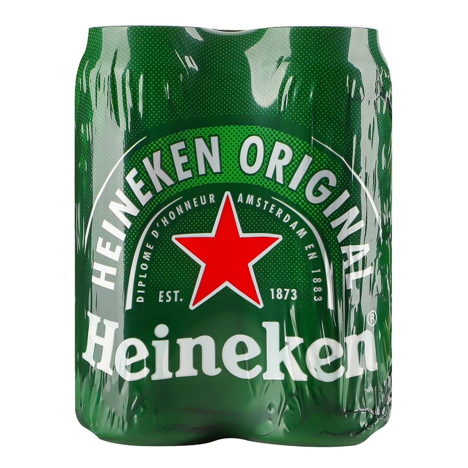Пиво Heineken Original світле фільтроване пастеризоване 5% 4х0.5л Фото №:1