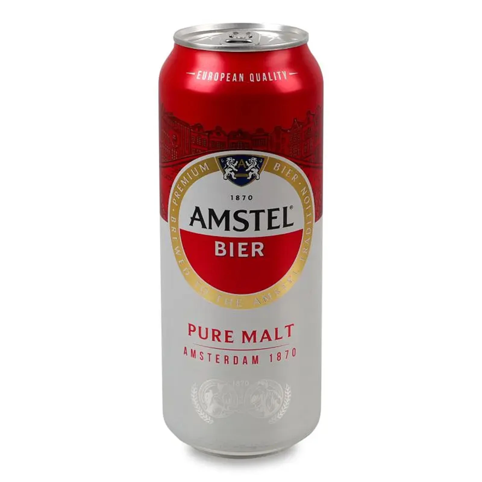 Пиво Amstel світле фільтроване пастеризоване 5% 4х0.5л Фото №:2