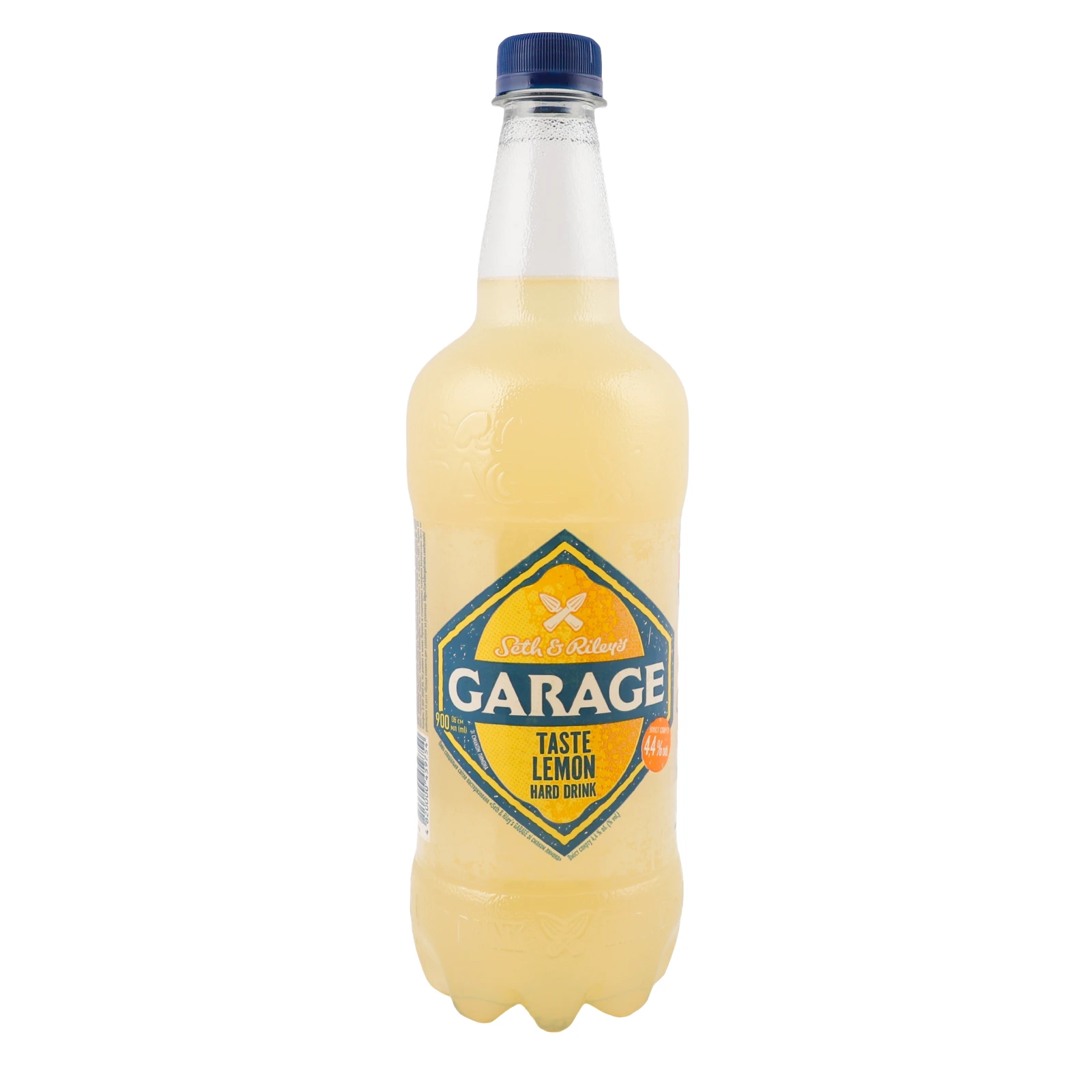 Пиво Seth&Riley's Garage спеціальне світле пастеризоване зі смаком лимона 4.4% 0.9л фото 2