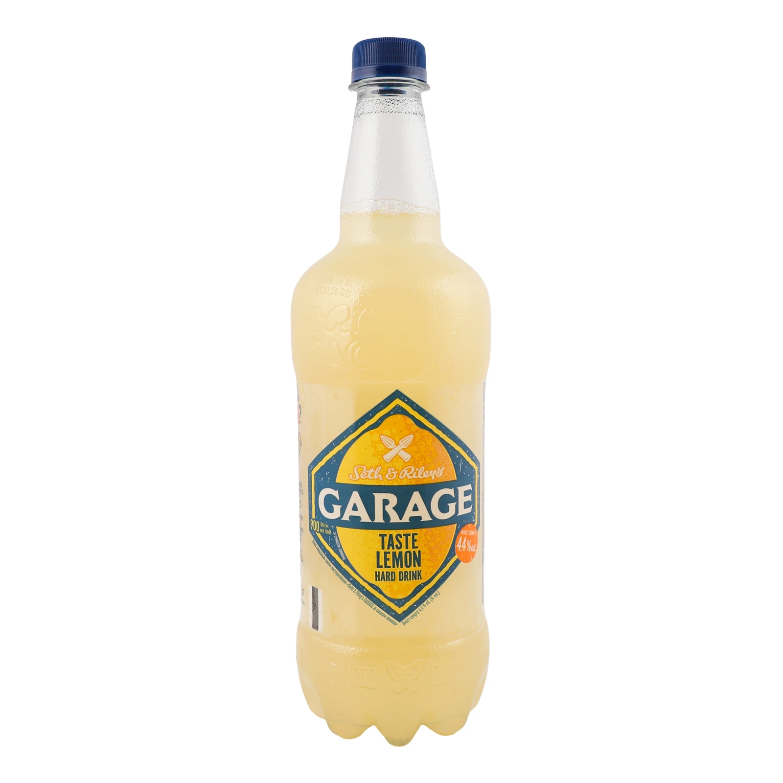 Пиво Seth&Riley's Garage спеціальне світле пастеризоване зі смаком лимона 4.4% 0.9л