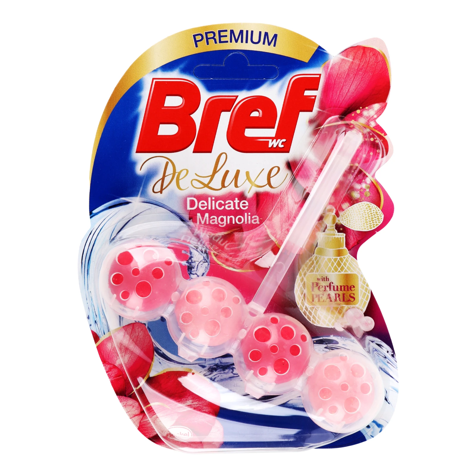 Блок туалетний Bref De Luxe Delicate Magnolia для унітазу 50г Фото №:1