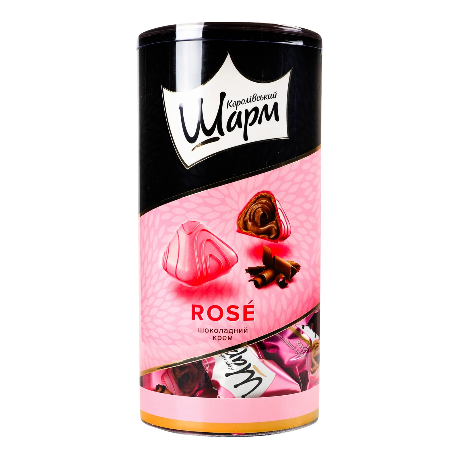 Цукерки АВК Королівський шарм Rose і шоколадний крем 235г Фото №:1