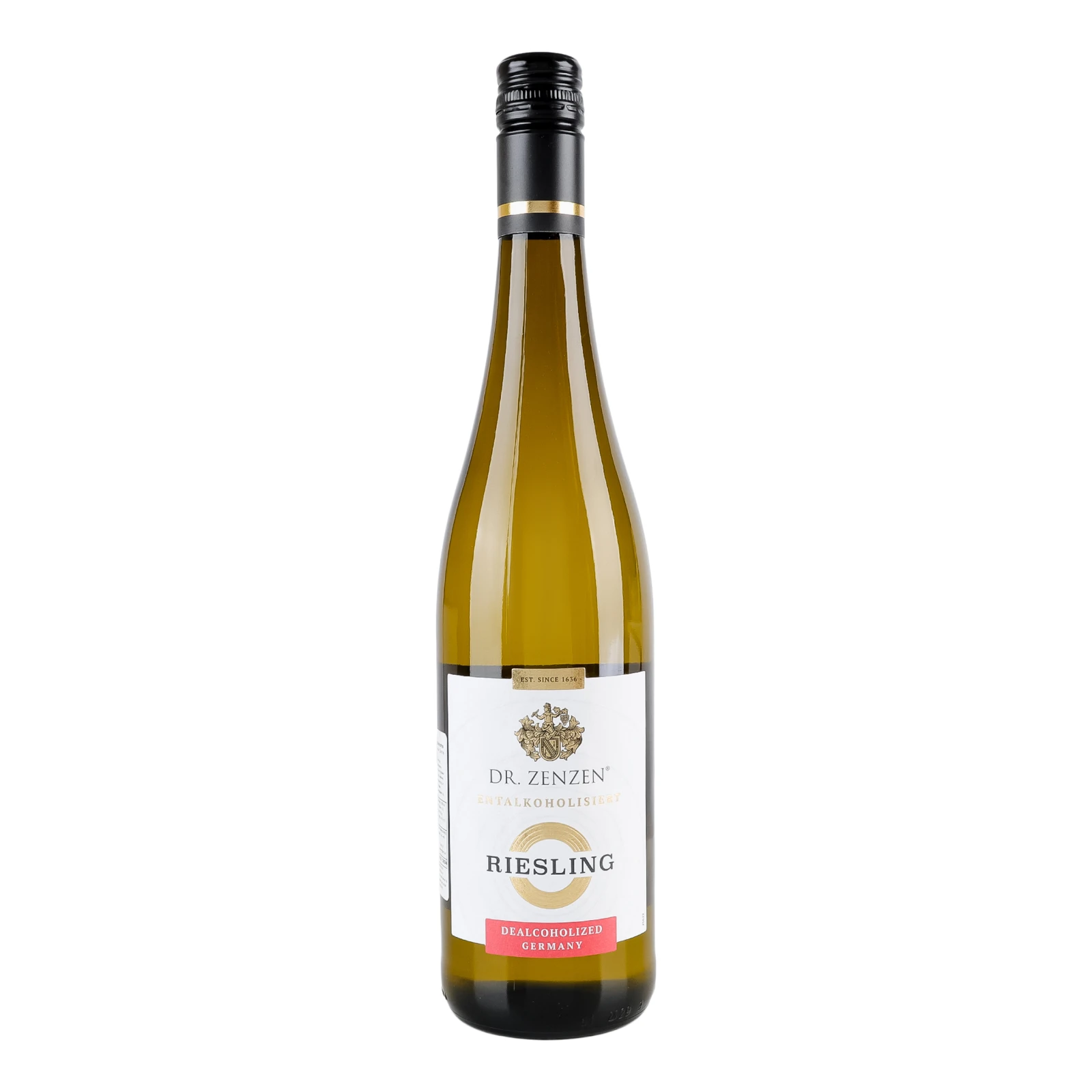 Вино Dr. Zenzen Riesling біле напівсолодке безалкогольне 0% 0.75л Фото №:1